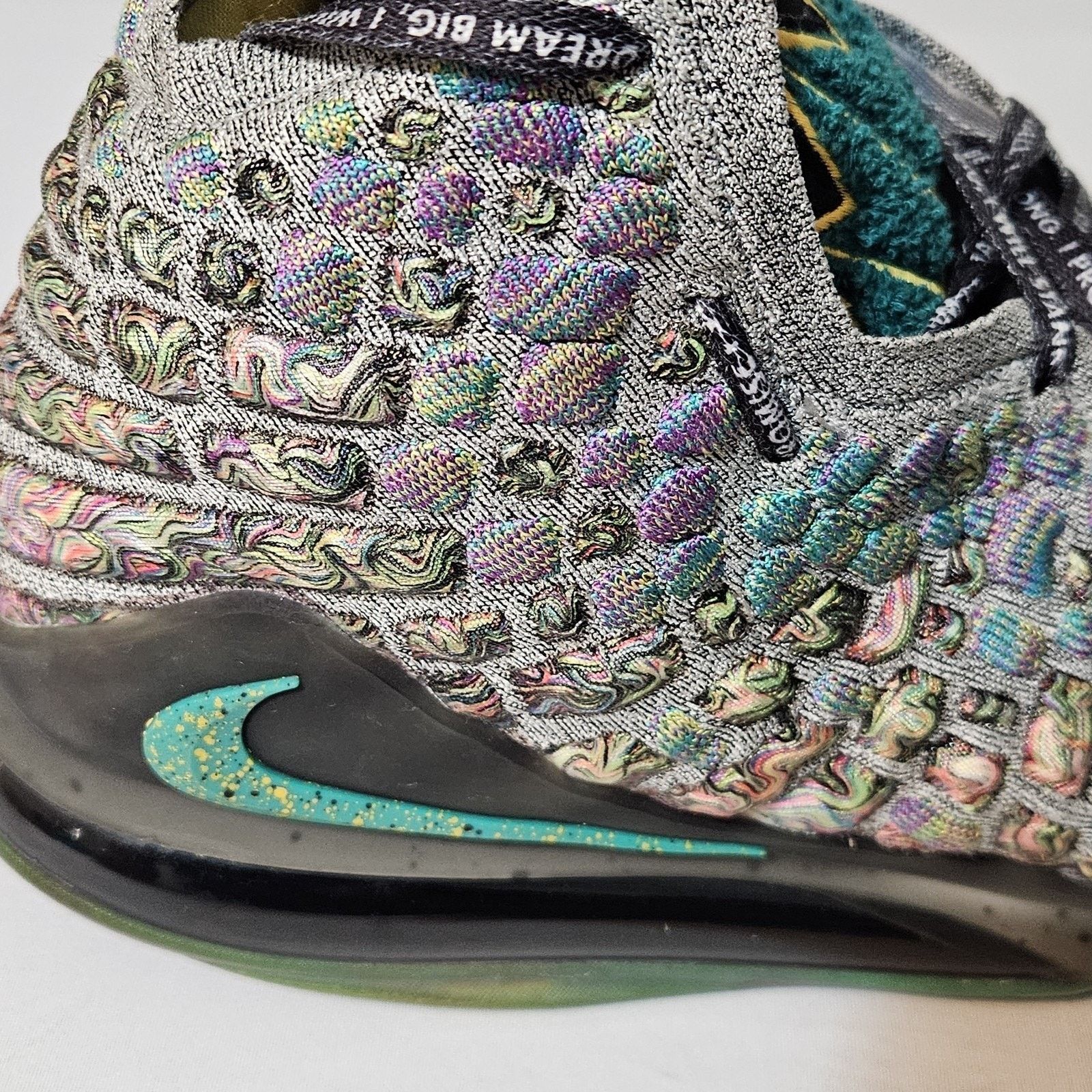 Nike Nike LeBron LN4 17 I Promise Sz 17 (CD5052-300) Multicolor Size US 15 / EU 48 - 2 Thumbnail