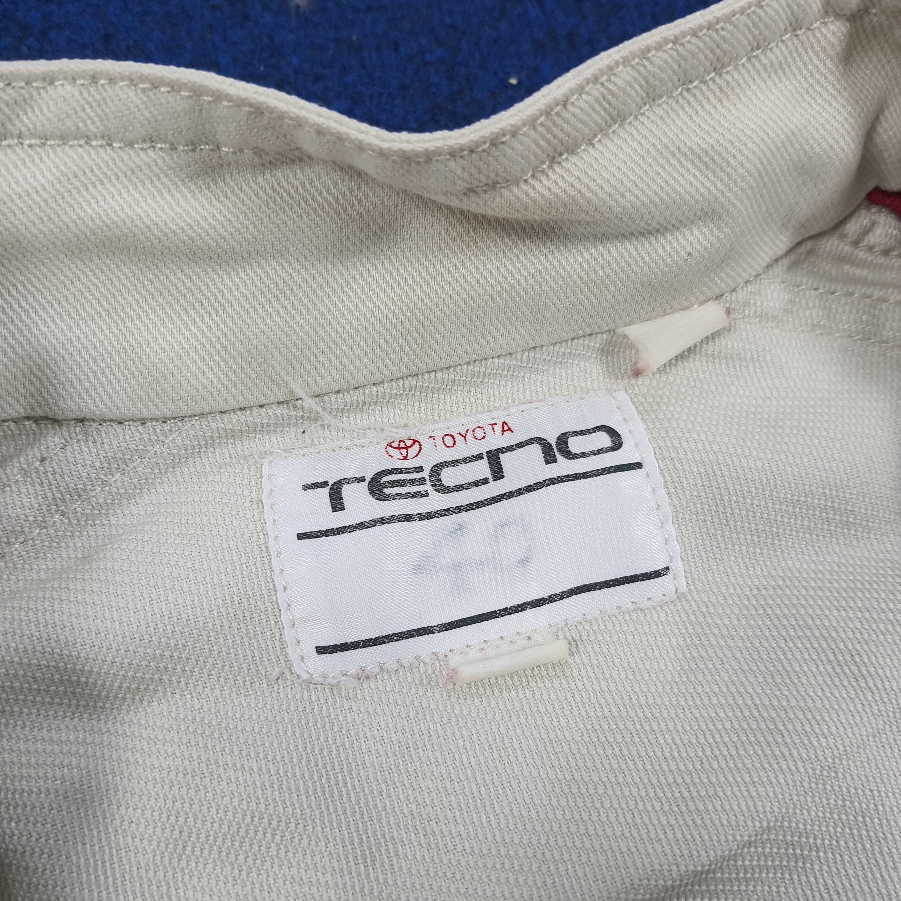 Vintage Tecno Toyota Japan Racing Motorsports Coverall