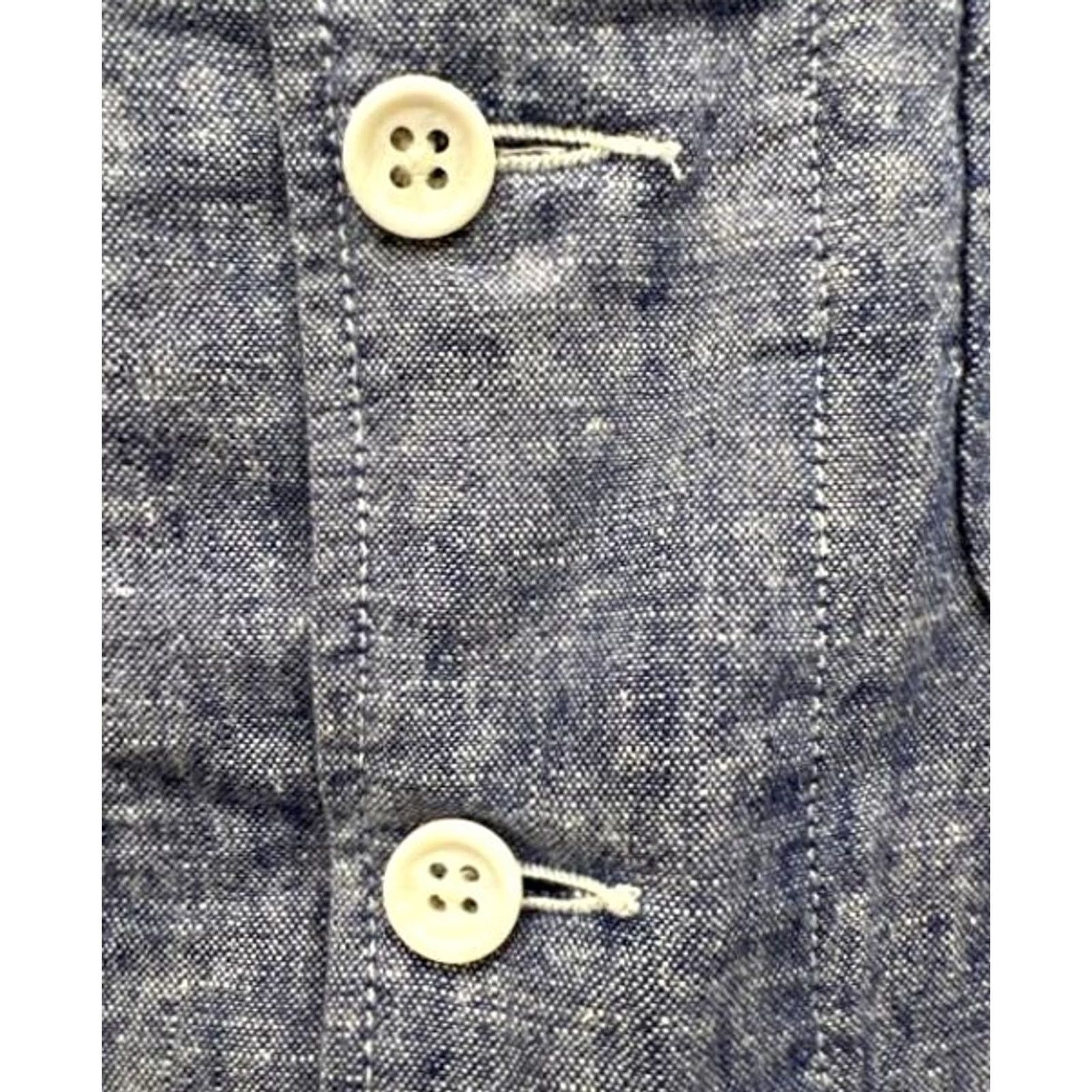 Engineered Garments ENGINEERED GARMENTS Vest MEN Indigo Linen SIZE M Size US M / EU 48-50 / 2 - 7 Thumbnail