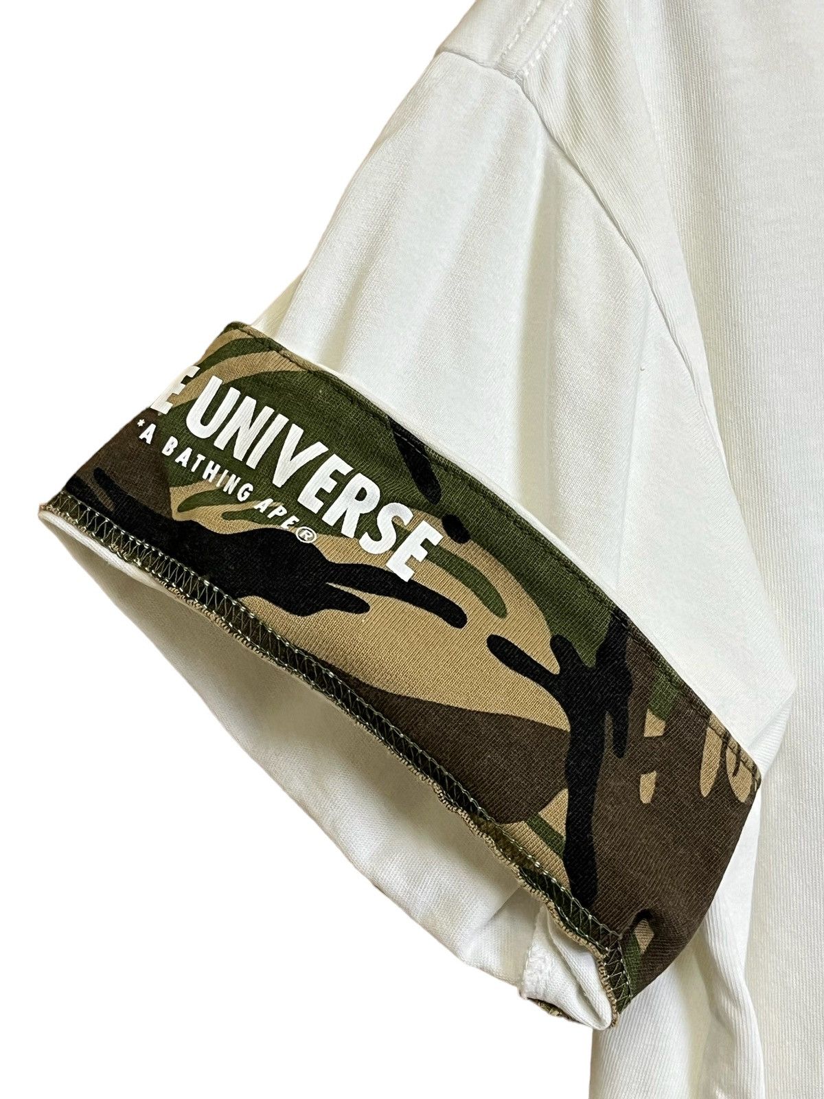 Bape AAPE UNIVERSE CAMO by A BATHING APE TEE SHIRT Size US M / EU 48-50 / 2 - 7 Thumbnail