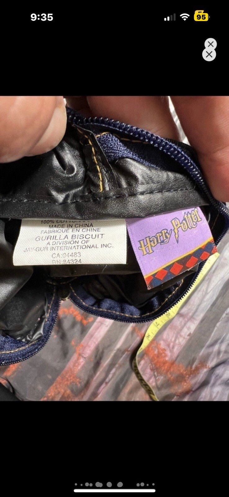 Vintage ***FINAL DROP***RARE 2001 HARRY POTTER LINED MINI WALLET O/S Size ONE SIZE - 9 Thumbnail