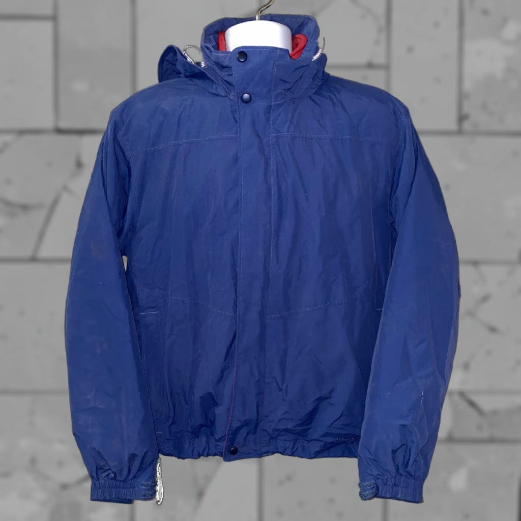 Vintage VINTAGE LL Bean Mens Blue 2 In 1 Fleece Lined Full Zip Jacket Size M Size US M / EU 48-50 / 2 - 1 Thumbnail