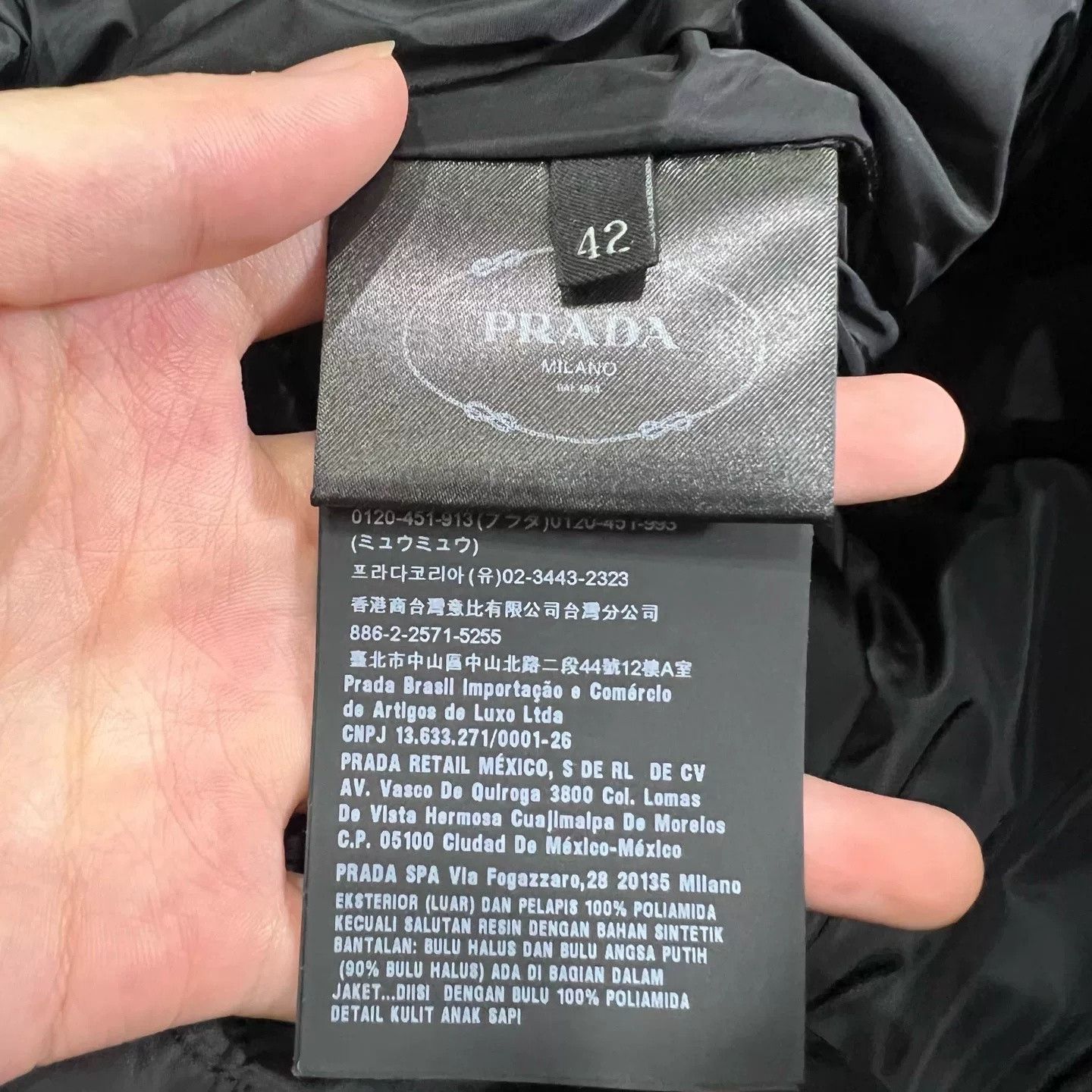 Prada Prada Triangle Logo Down Jacket Size US XS / EU 42 / 0 - 4 Thumbnail