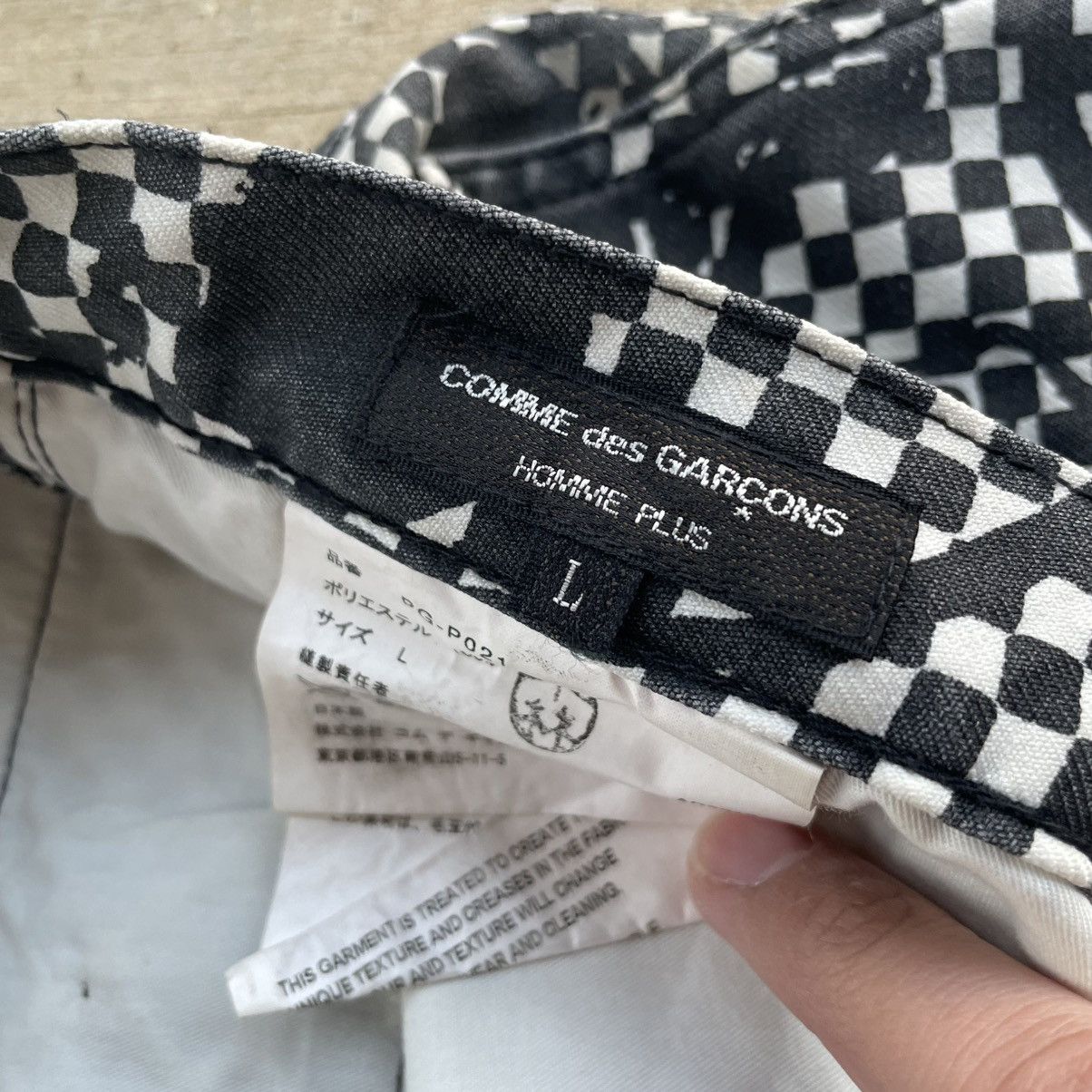 Comme des Garcons Homme Plus Comme Des Garcons Homme Plus SS11 Checkered Skull Pants L Size US 34 / EU 50 - 3 Thumbnail