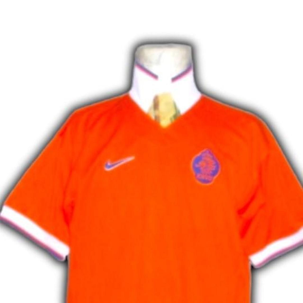 Nike Netherlands 1997 1998 Home Shirt Jersey Size US L / EU 52-54 / 3 - 2 Thumbnail