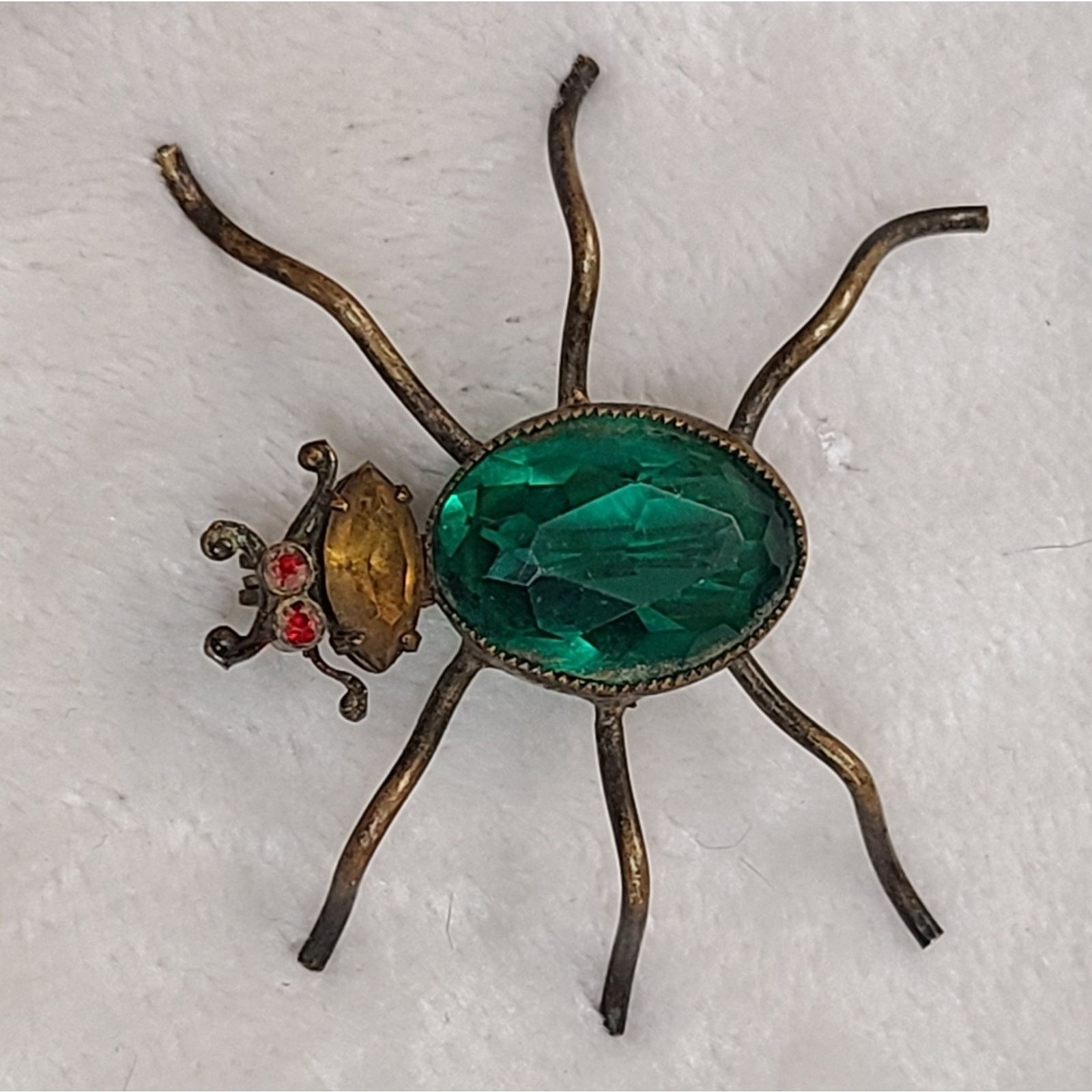 Other Antique 1920s Jeweled Insect Brooch Size ONE SIZE - 1 Thumbnail