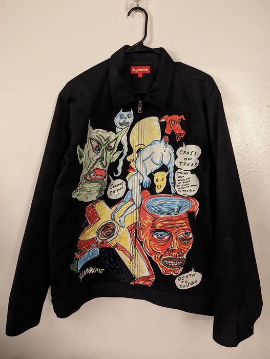 Supreme Daniel Johnston Embroidered work - Coats & jackets