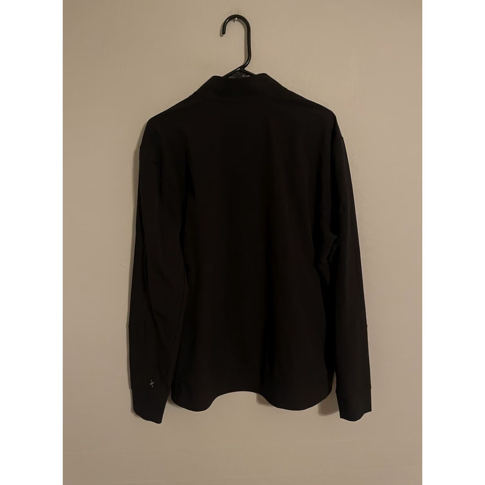 Lululemon Lululemon Airing Easy Bomber Jacket Black Full Zip LM4705S Active - Men's XL Black Full Zip Jacket Mens XL Size US XL / EU 56 / 4 - 3 Thumbnail