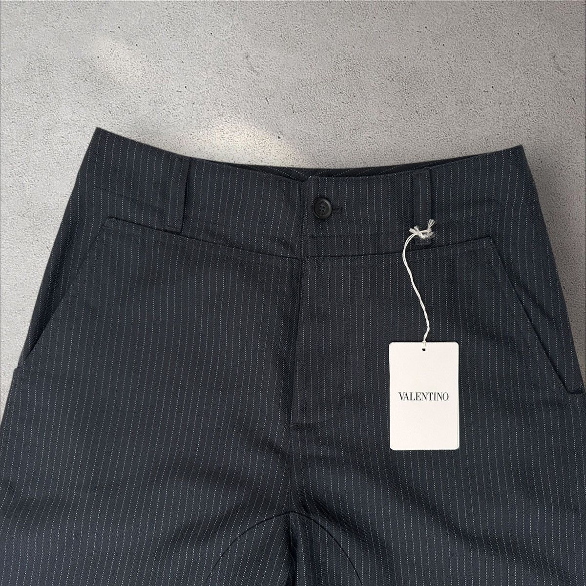 Valentino Valentino Pinstripe Workwear Pants Size US 30 / EU 46 - 2 Thumbnail