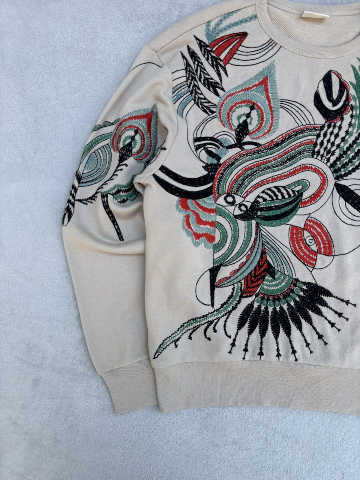 Dries Van Noten Dries Van Noten Phoenix Embroidery Sweater Size S / US 4 / IT 40 - 3 Thumbnail