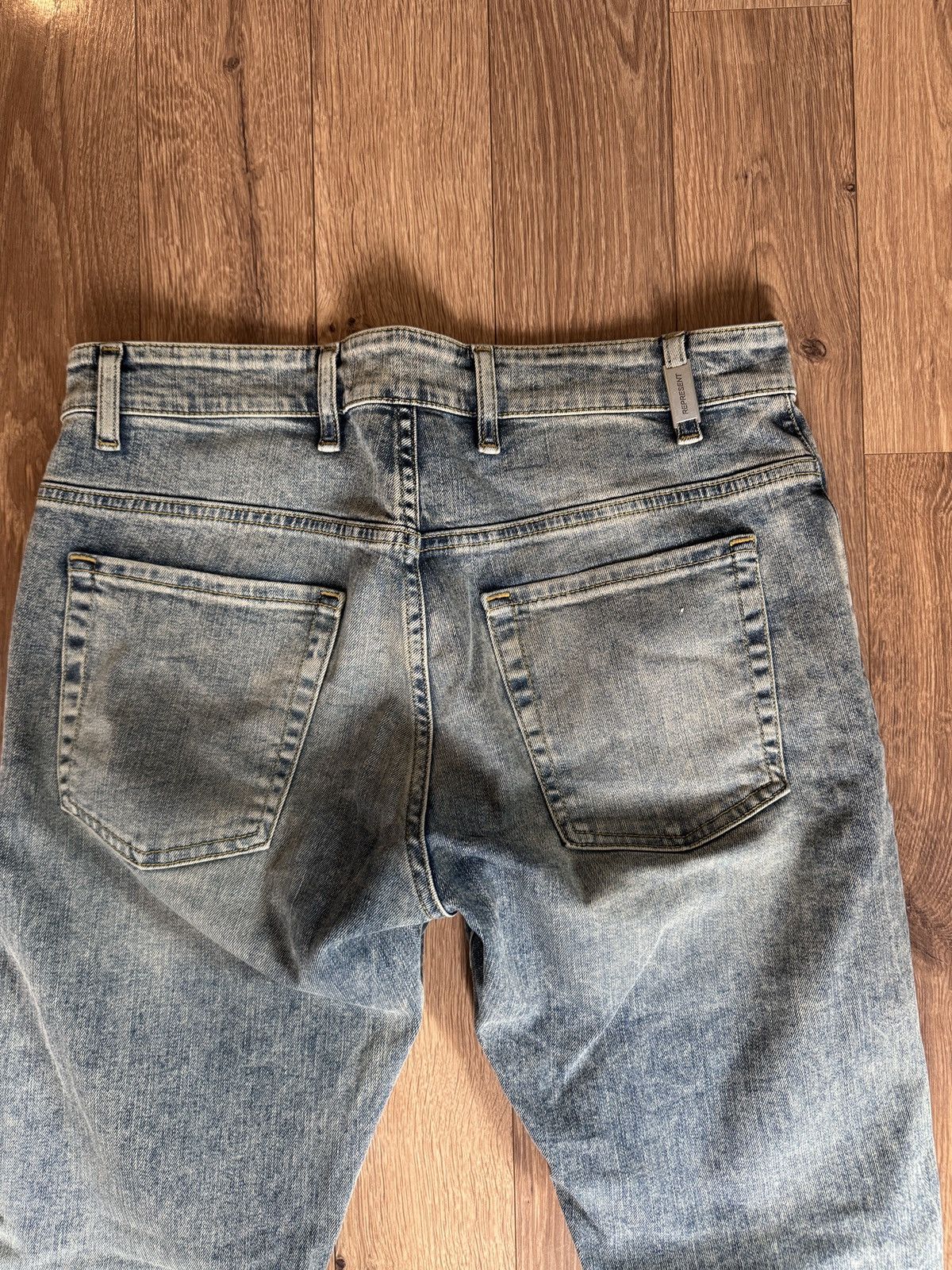 Represent Clo. Represent Blue Distressed Denim Size US 32 / EU 48 - 6 Thumbnail