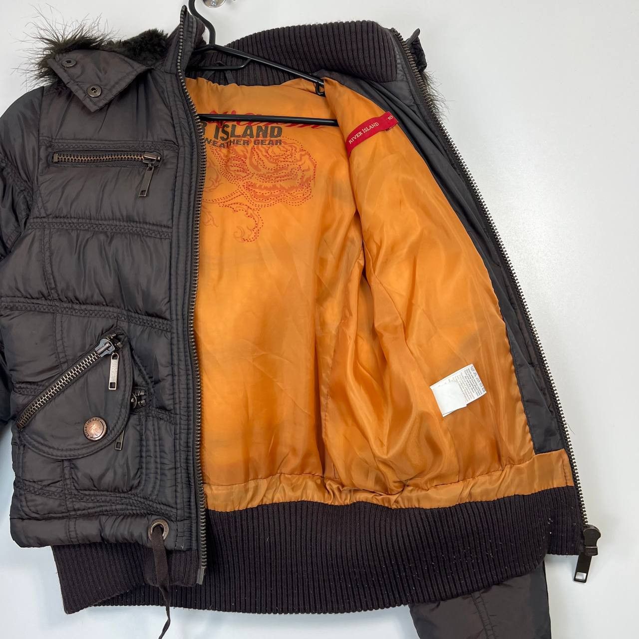 River Island River Island Maximum Puffer Jacket Fur Winter Womens Uk 10 Size L / US 10 / IT 46 - 2 Thumbnail