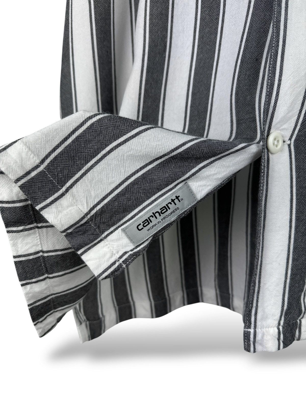 Carhartt Wip Carhartt WIP Esper Striped Shirt Short Sleeve Viscose Pocket Size US S / EU 44-46 / 1 - 8 Thumbnail