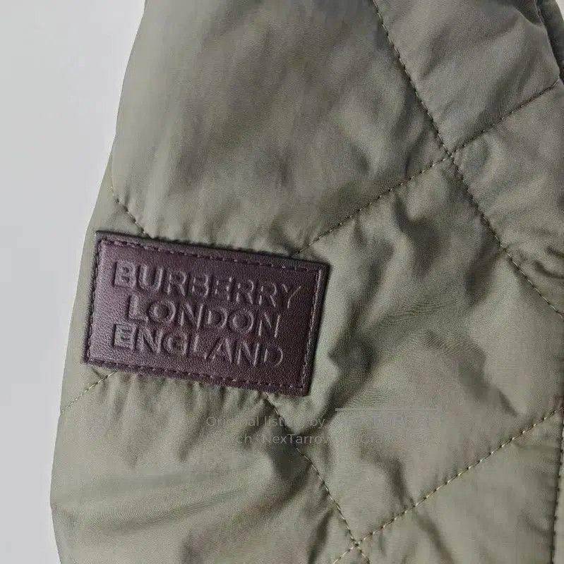 Burberry Burberry Women's Quilted Green Cotton Jacket. Size S / US 4 / IT 40 - 5 Thumbnail