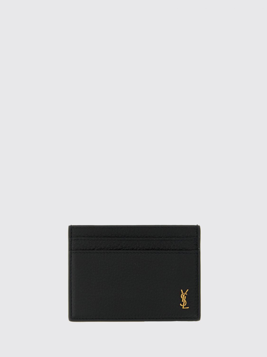 Saint Laurent Paris Saint Laurent Wallet Men Black Size ONE SIZE - 1 Thumbnail