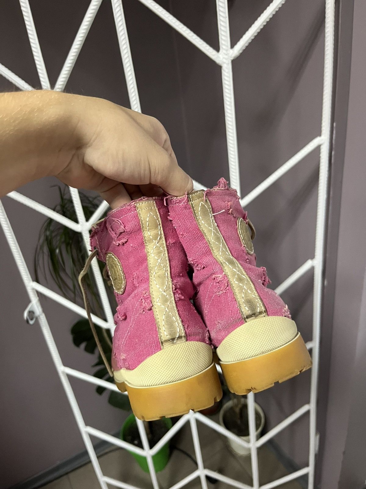 Hysteric Glamour Vintage Leather Pink Hysteric Glamour Style Boots Size US 8.5 / EU 41-42 - 5 Thumbnail