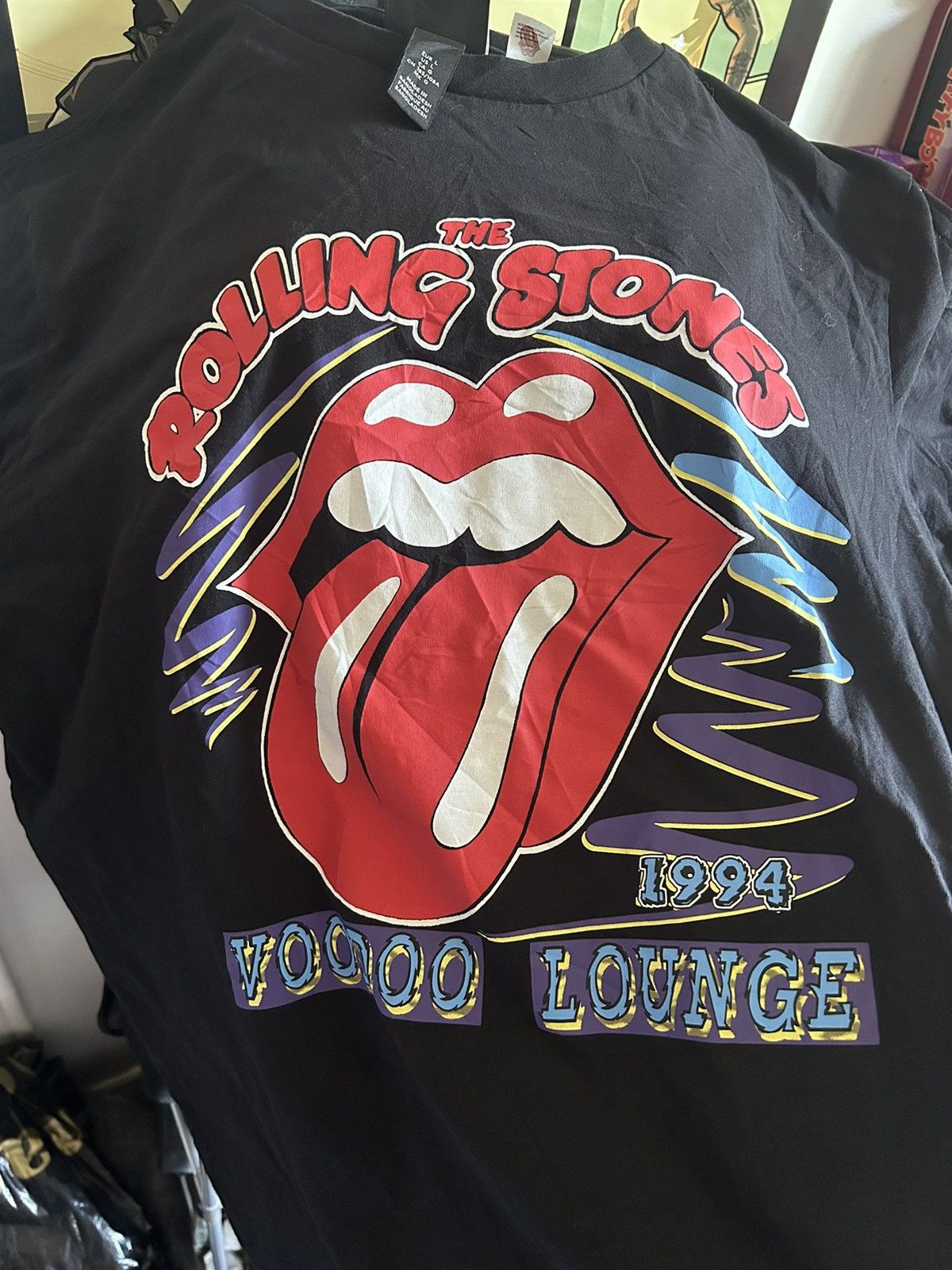 The Rolling Stones Rolling Stones voodoo lounge 1994 tour merch Size US L / EU 52-54 / 3 - 1 Thumbnail