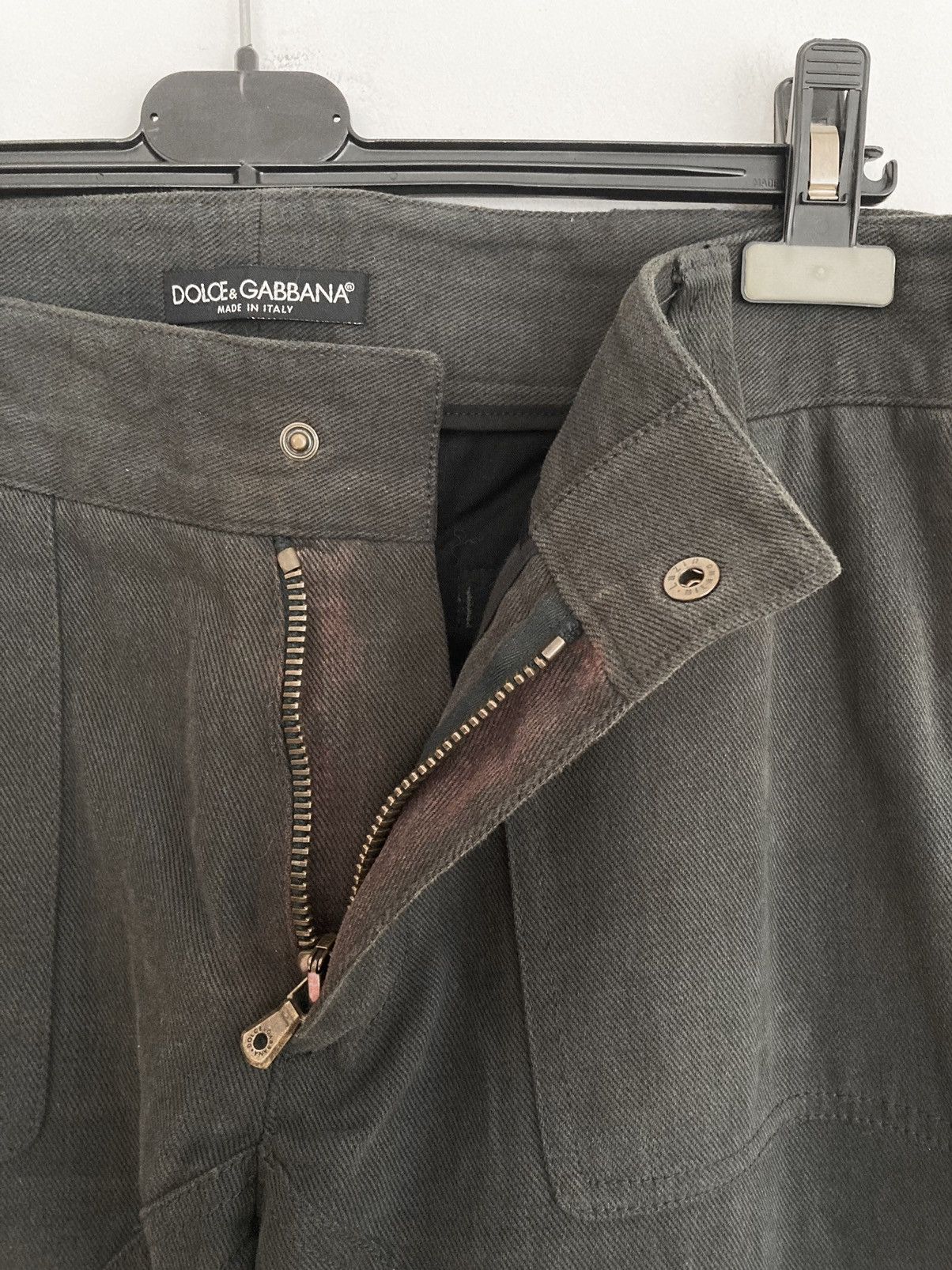 Dolce & Gabbana A/W 2003 Bondage Side Strap Cargos Size US 34 / EU 50 - 5 Thumbnail
