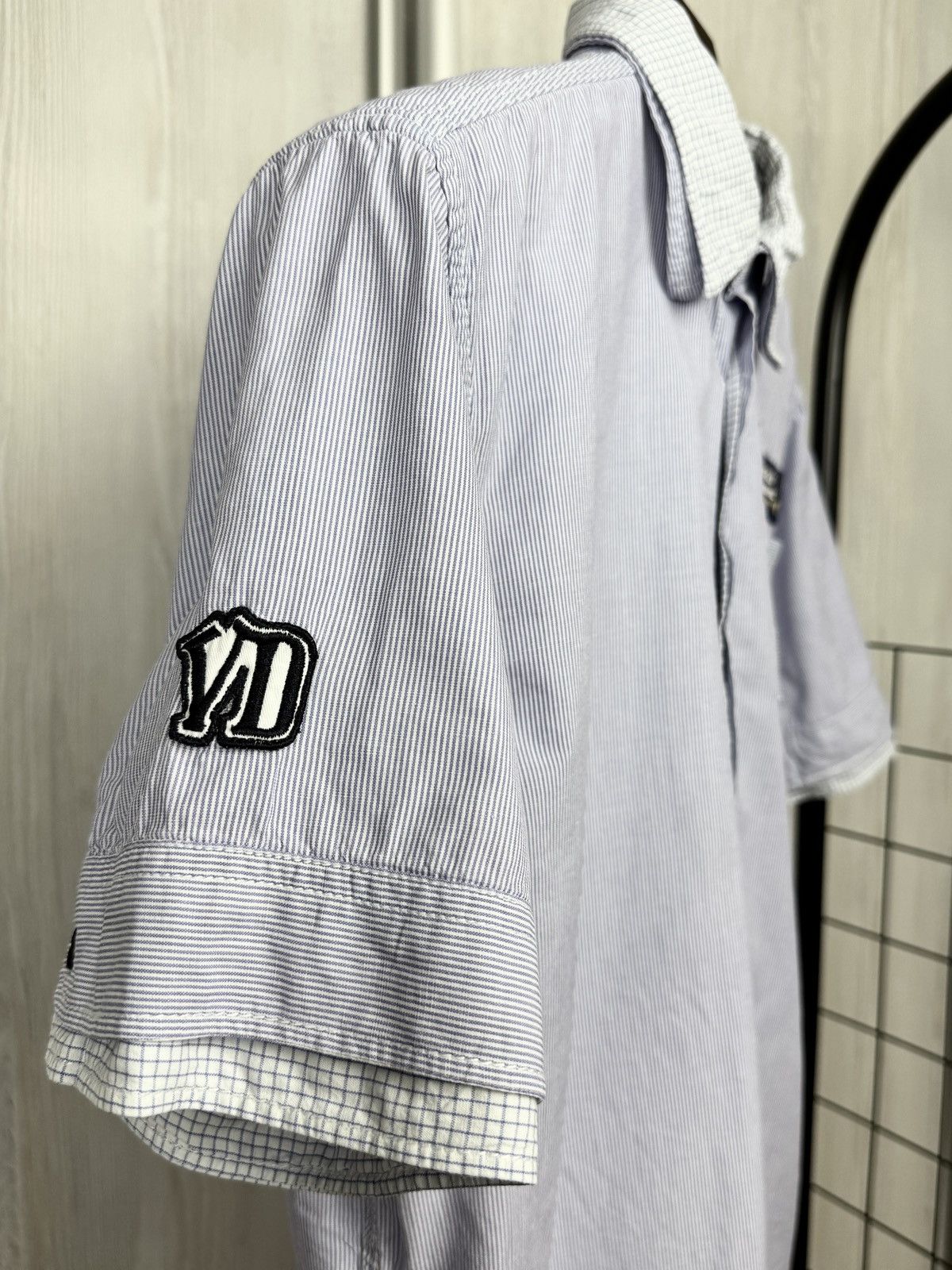 Von Dutch Von Dutch kustommade checkered double collar ss shirt Size US L / EU 52-54 / 3 - 7 Thumbnail