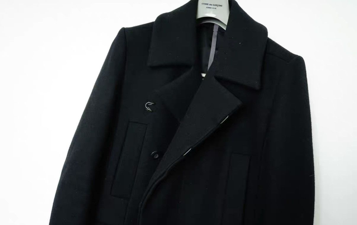 Kazuyuki Kumagai Attachment Kazuyuki Fall/Winter Wool Structured Mid-Length Coat Size US S / EU 44-46 / 1 - 4 Thumbnail