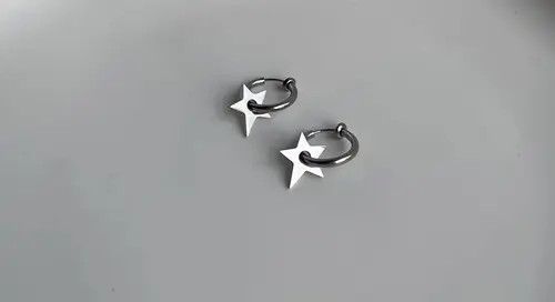 Jewelry × Vintage Retro star stud earrings Size ONE SIZE - 3 Thumbnail