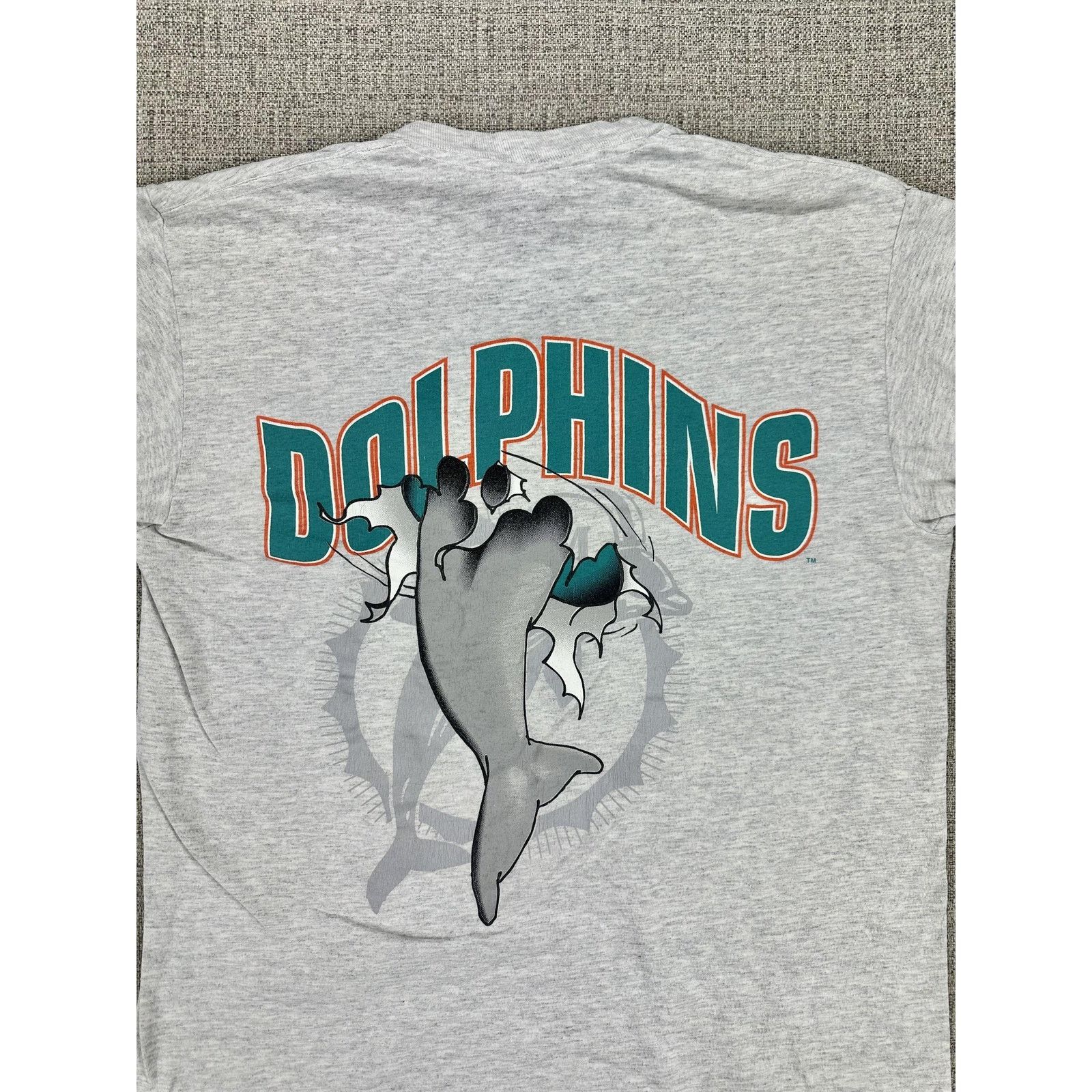 Other Miami Dolphins Shirt Mens M Breakthough Nutmeg Mills USA 90s Size US M / EU 48-50 / 2 - 10 Thumbnail