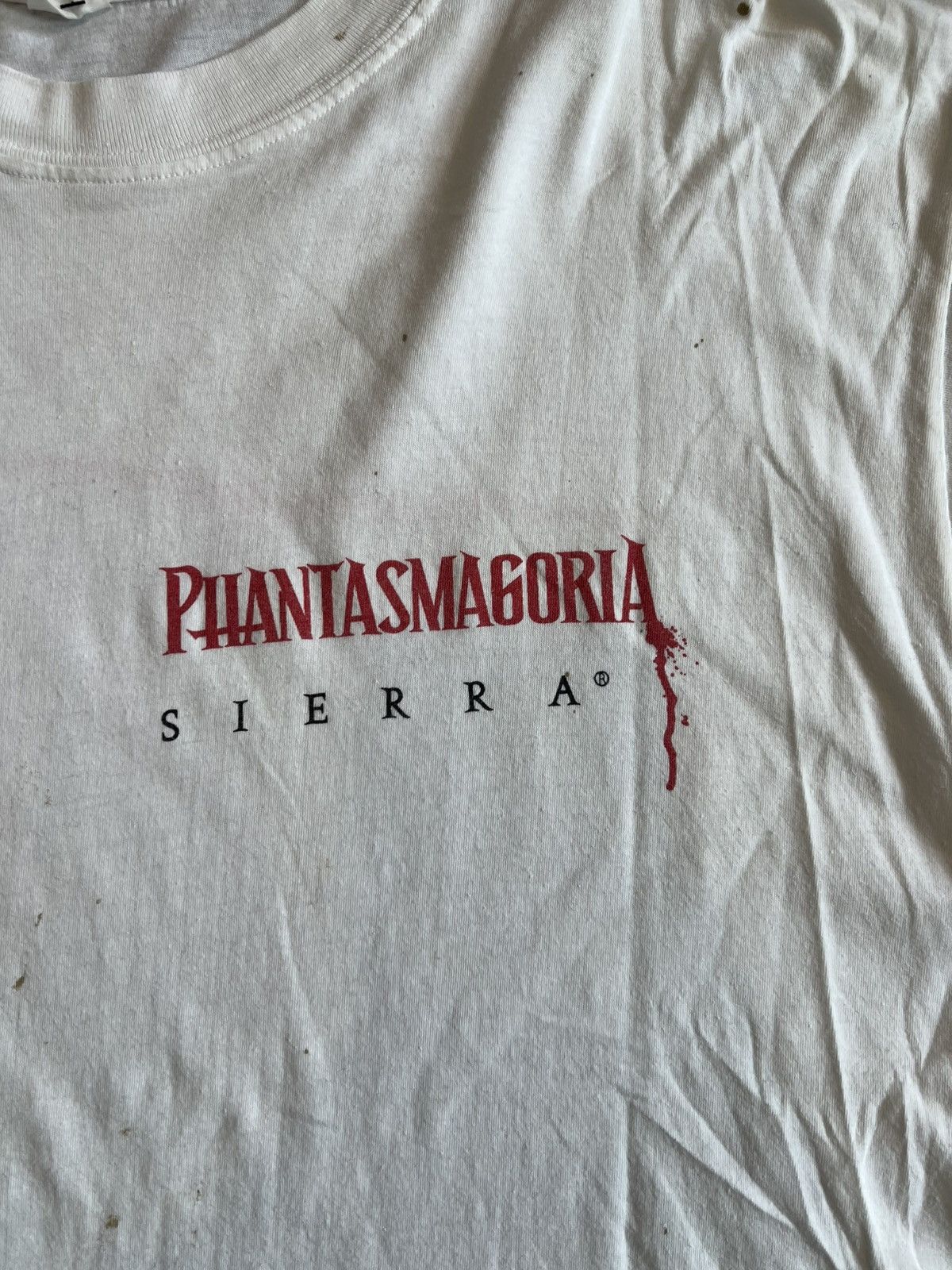 Sierra Vintage 1995 Phantasmagoria Sierra PC Game Promo T-Shirt Size US XL / EU 56 / 4 - 7 Thumbnail
