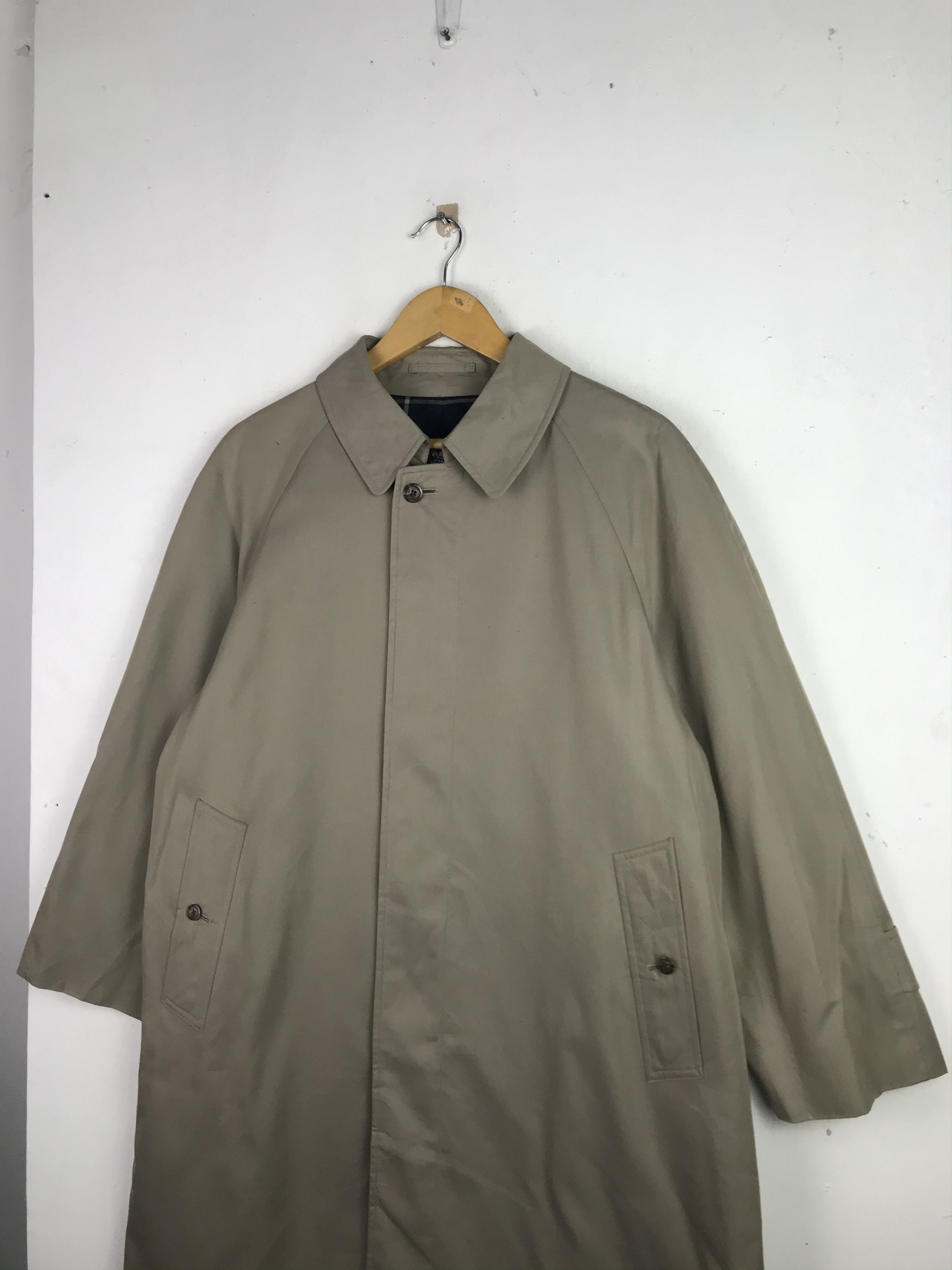 Burberry Vintage Burberry Luxury Long Trench Coat Jacket Size US XL / EU 56 / 4 - 5 Thumbnail