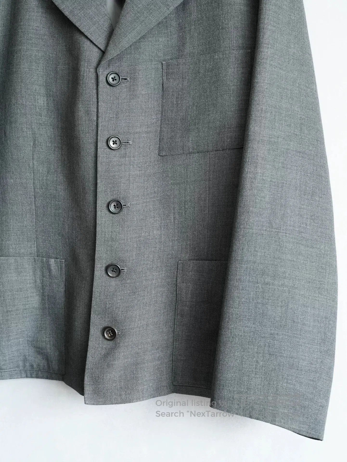 Yohji Yamamoto Yohji Yamamoto 93SS 5B Gray Jacket. Size US M / EU 48-50 / 2 - 6 Thumbnail