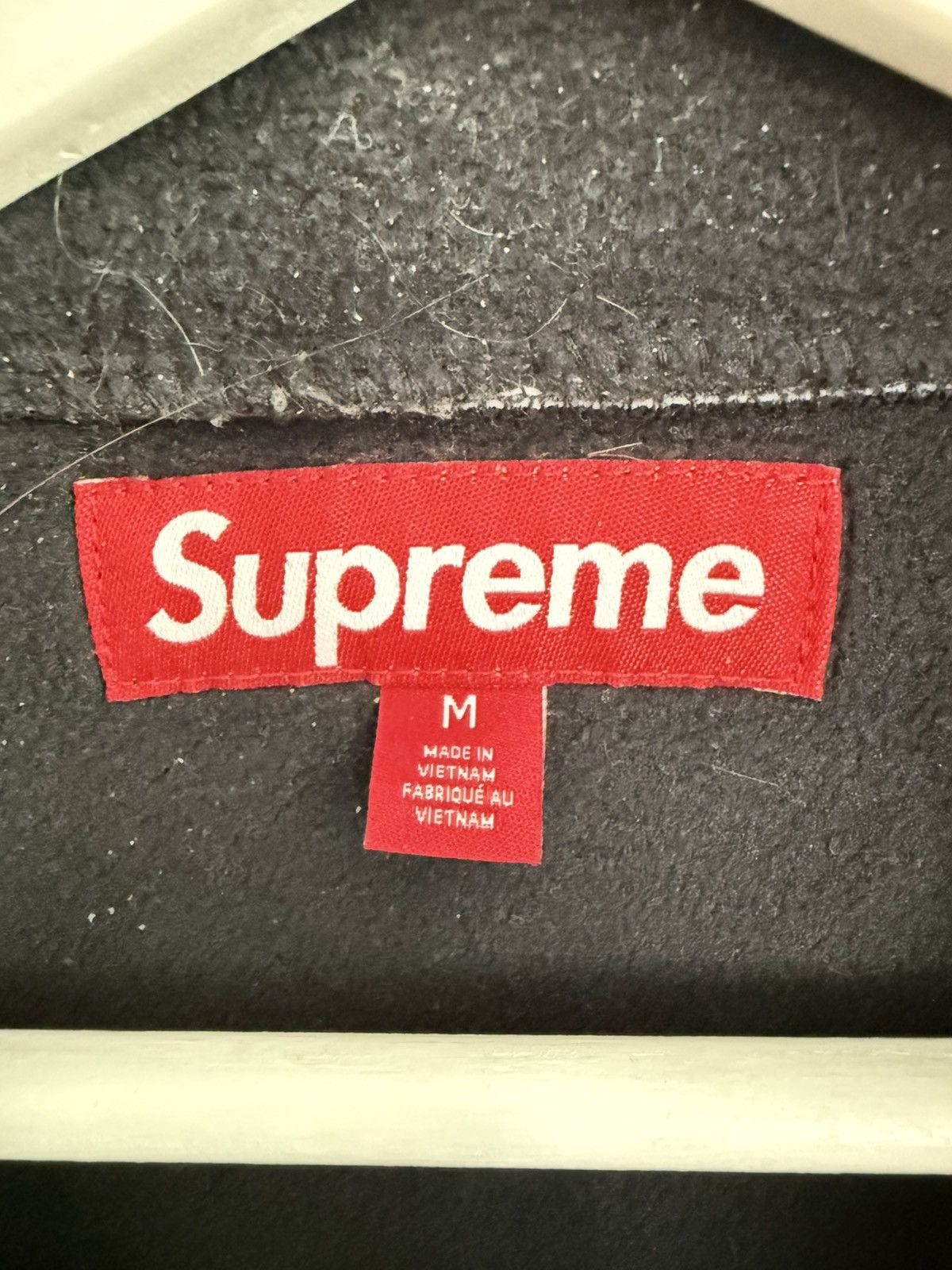 Supreme Supreme polartec zipup jacket (BLACK) FW23 Size US M / EU 48-50 / 2 - 4 Thumbnail