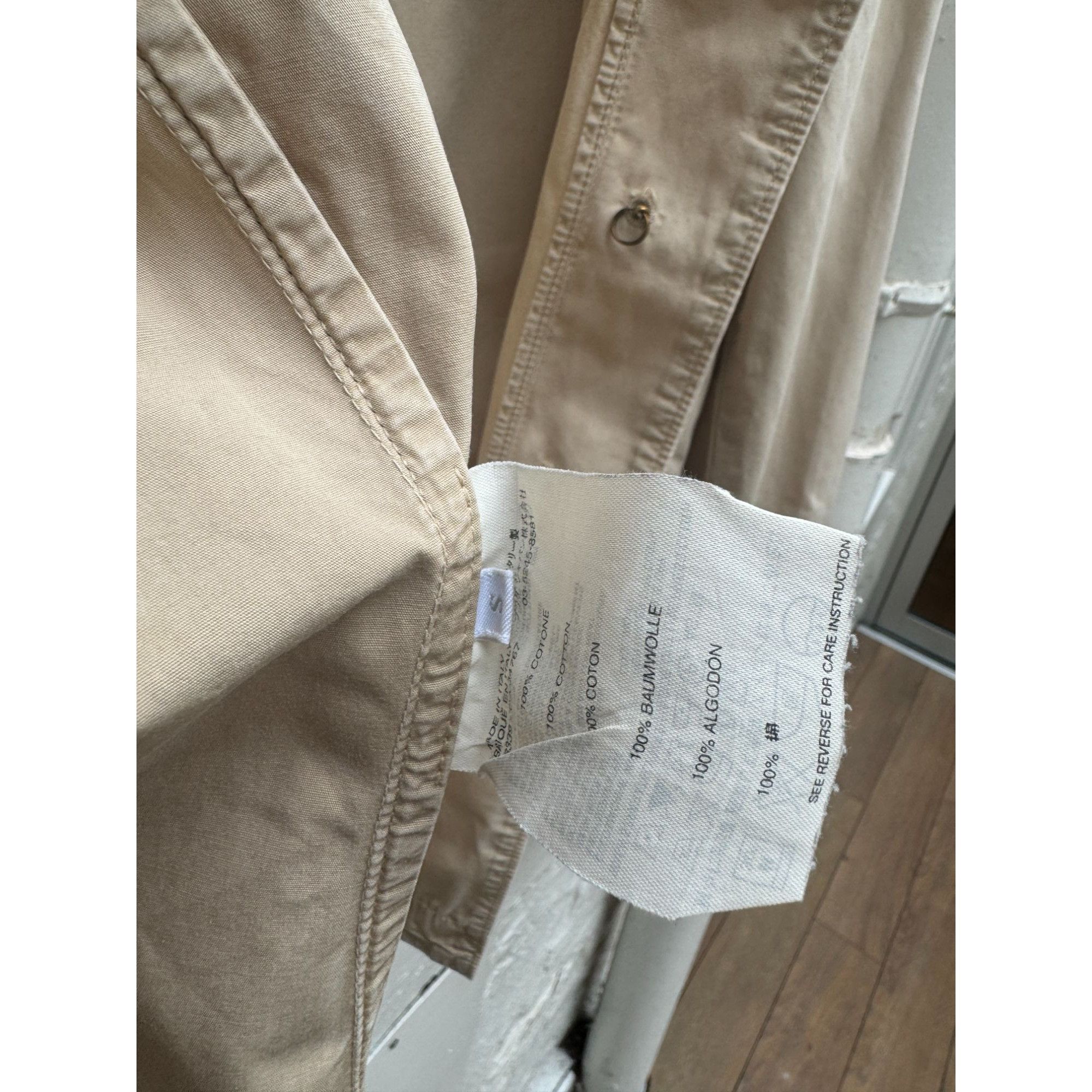 Miu Miu Beige Saharian Safari Jacket Size XS / US 0-2 / IT 36-38 - 7 Thumbnail