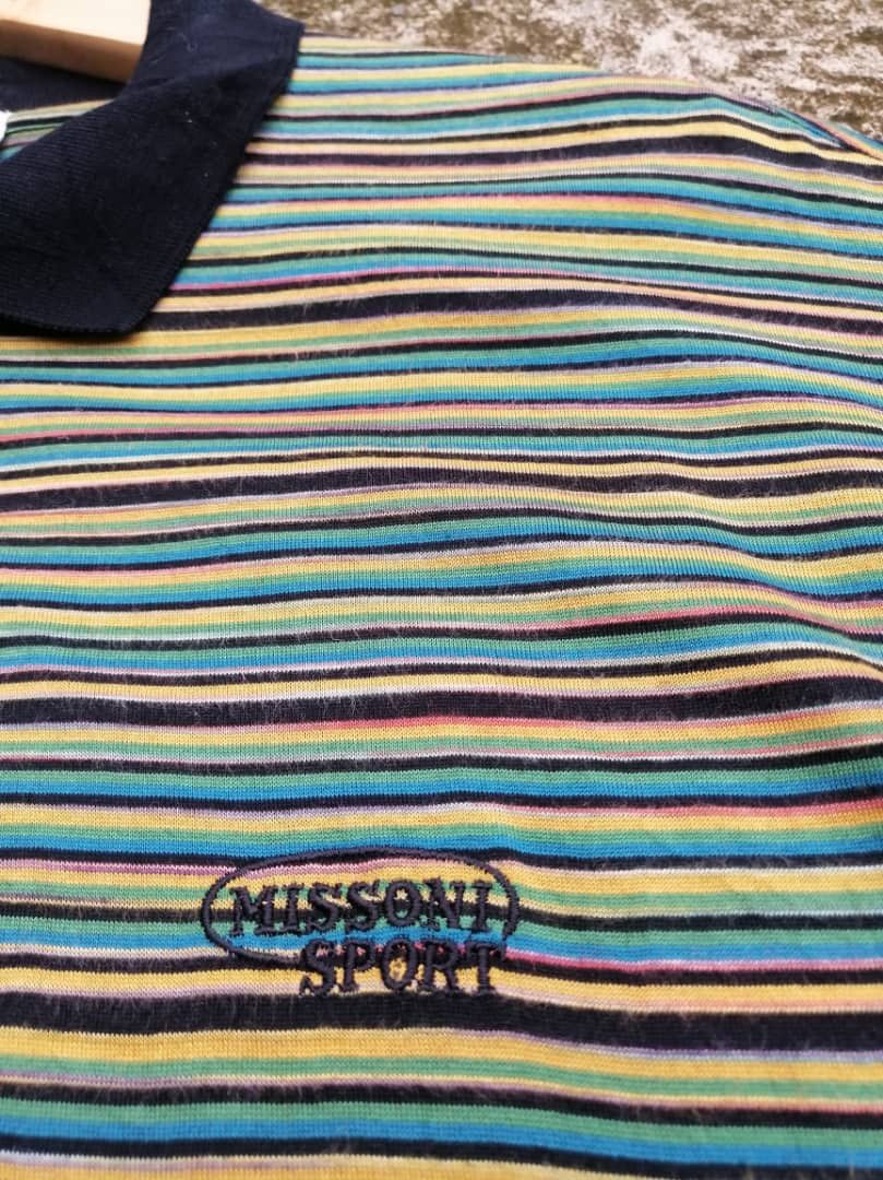 Missoni Missoni Sport Made In Italy Polos Shirt Size US S / EU 44-46 / 1 - 2 Thumbnail