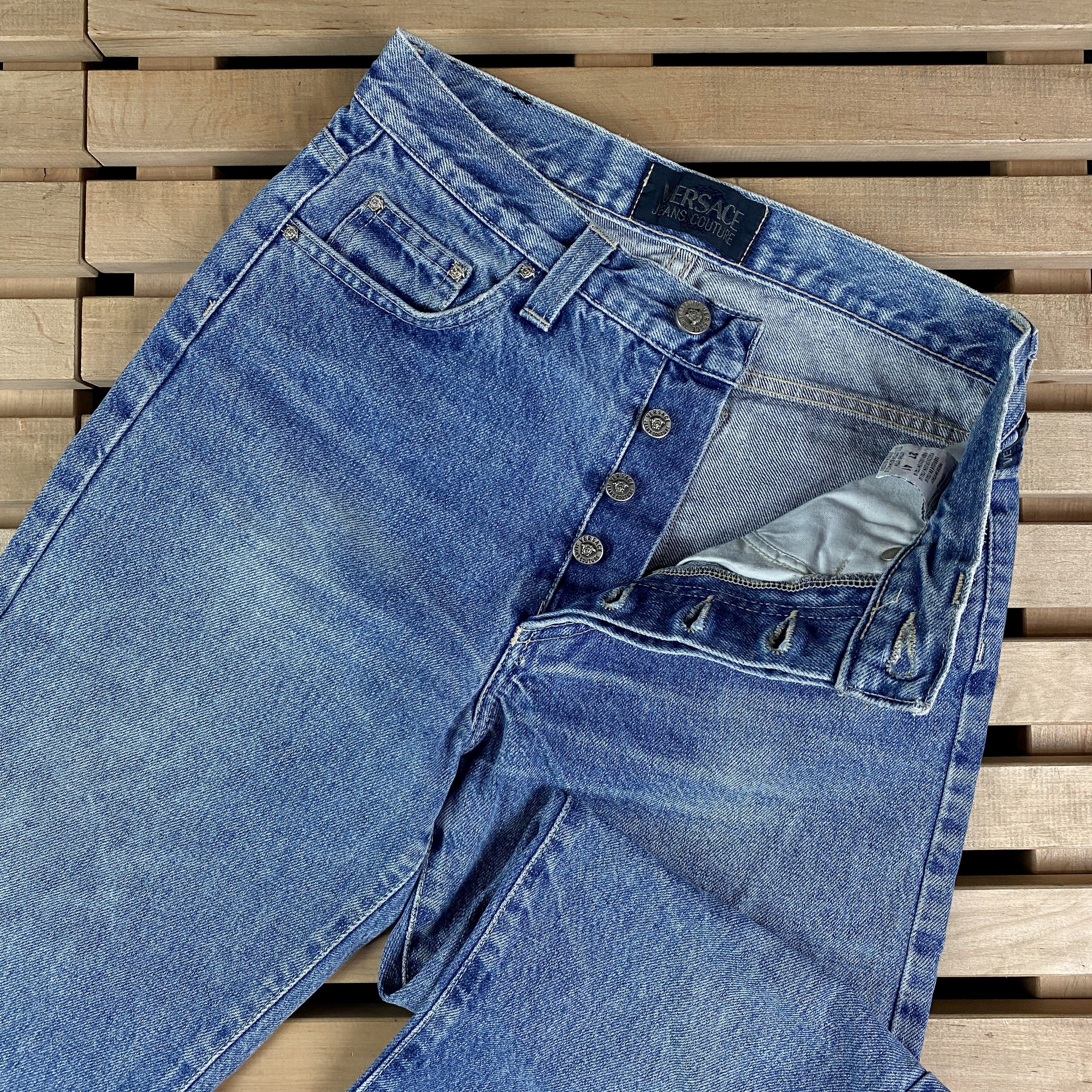 Versace × Versace Jeans Couture Womens Denim Pants Versace Jeans Couture Size 27 Size 27" / US 4 / IT 40 - 4 Thumbnail