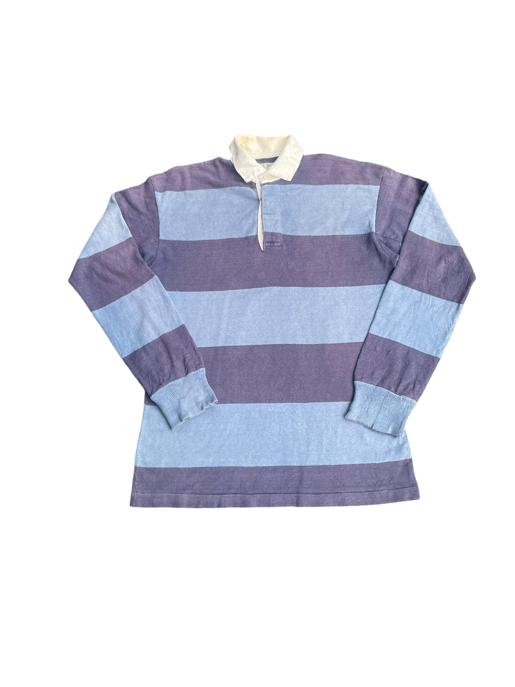 L.L. Bean Vintage L.L.Bean Rugby Polo Tshirt Size US M / EU 48-50 / 2 - 1 Thumbnail