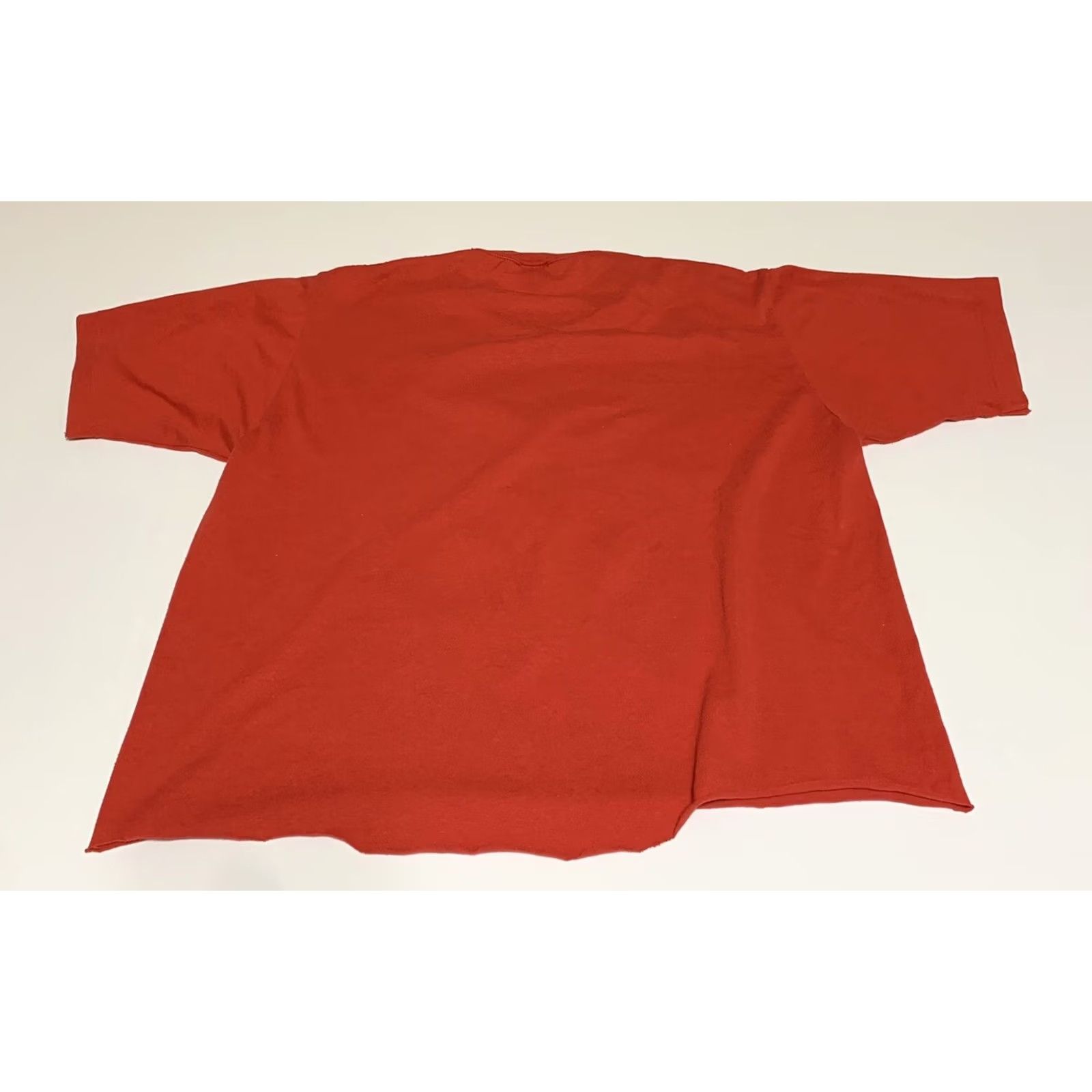 Jerzees VINTAGE Jerzees T-Shirt Red Bear Cutoff Ugly Christmas 1990s Adult L/M Mens Size M / US 6-8 / IT 42-44 - 8 Thumbnail