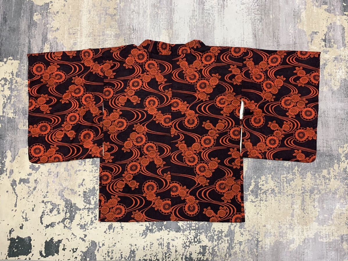 Japanese Brand Vintage Japanese Traditional Floral Pattern Kimono Size US L / EU 52-54 / 3 - 6 Thumbnail