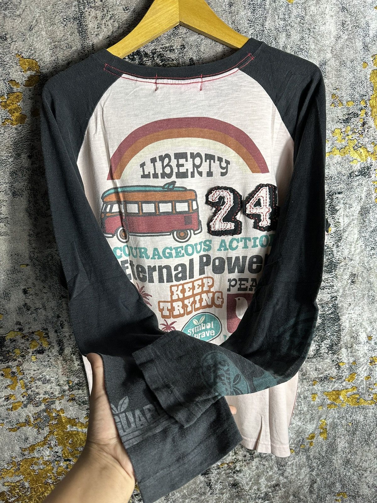 Beauty Beast IF SIX WAS NINE LGB STYLE OUTER SEAM LONG SLEEVE TEE SHIRT Size US L / EU 52-54 / 3 - 4 Thumbnail