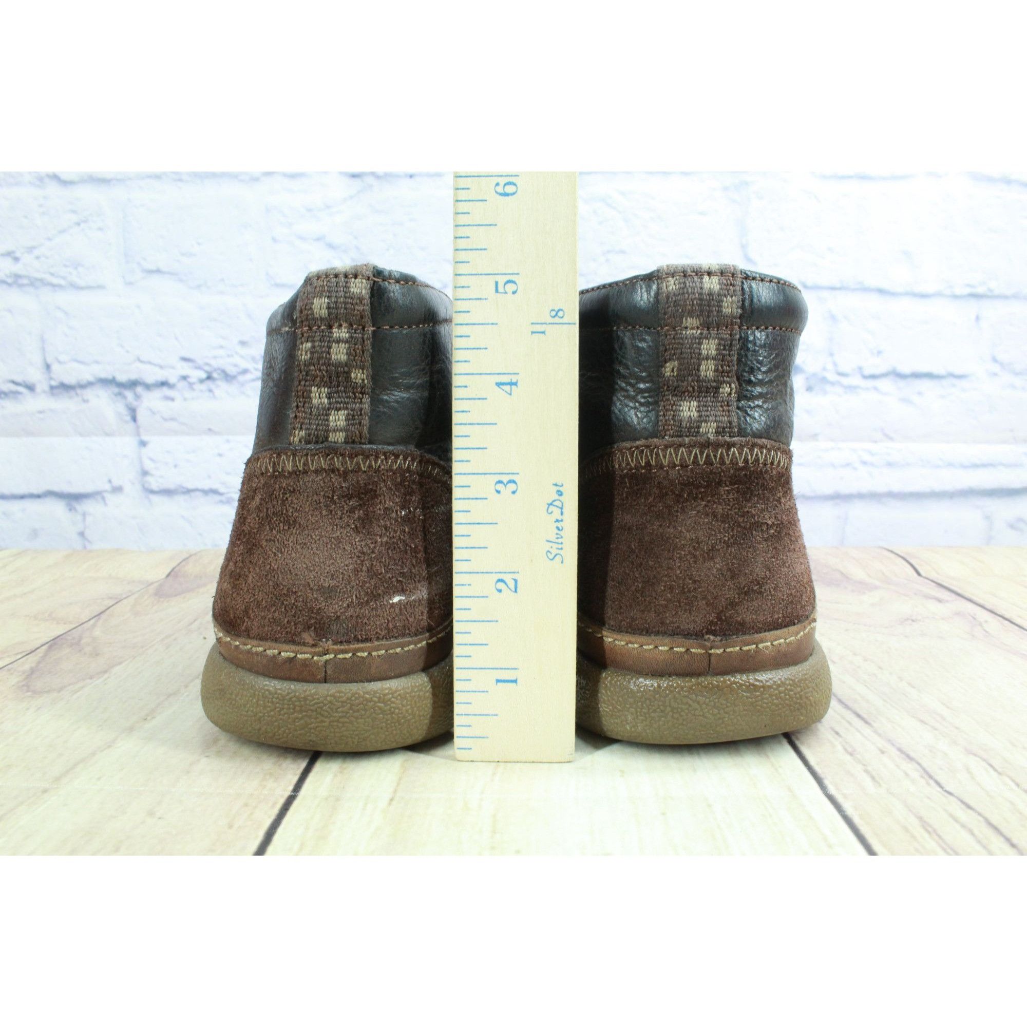 Chaco Chaco Montrose Brown Leather Lace Up Chukka Boots Size US 8.5 / EU 41-42 - 6 Thumbnail