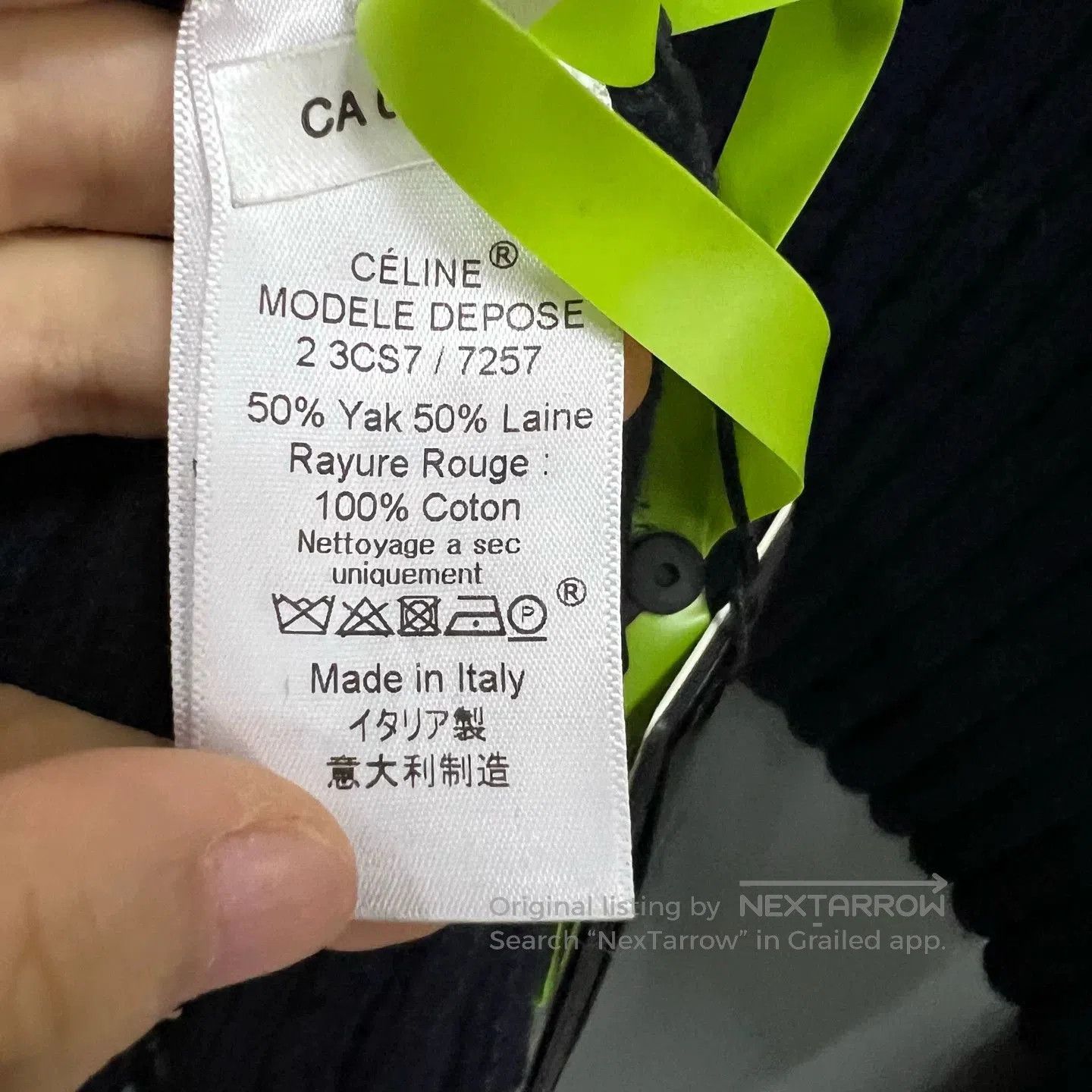 Celine Celine High Neck Wool Knit Sweater. Size S / US 4 / IT 40 - 4 Thumbnail