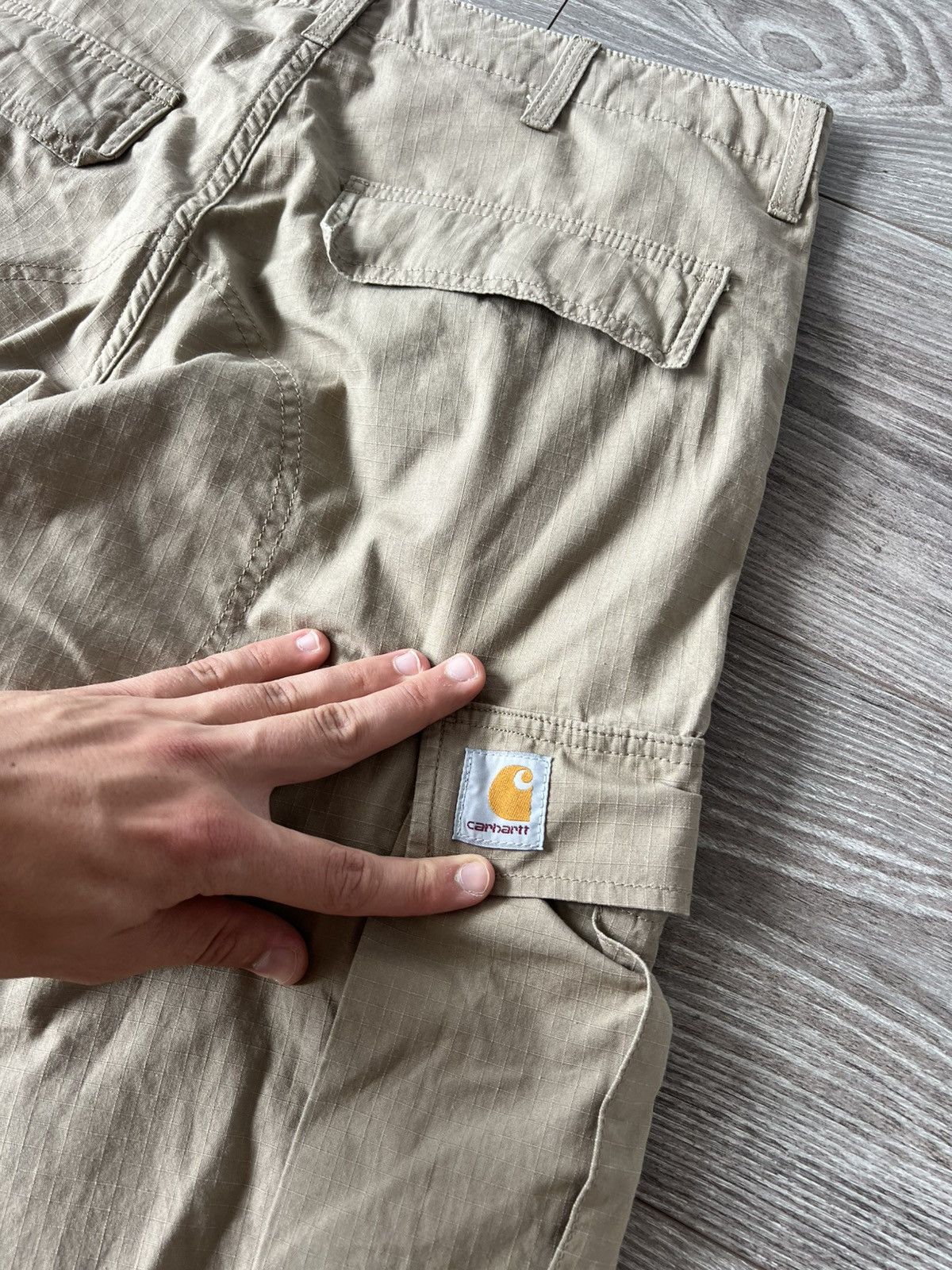 Carhartt Wip Carhartt WIP Regular Cargo Carpenter Box Logo y2k Sk8 Pants Size US 32 / EU 48 - 22 Thumbnail