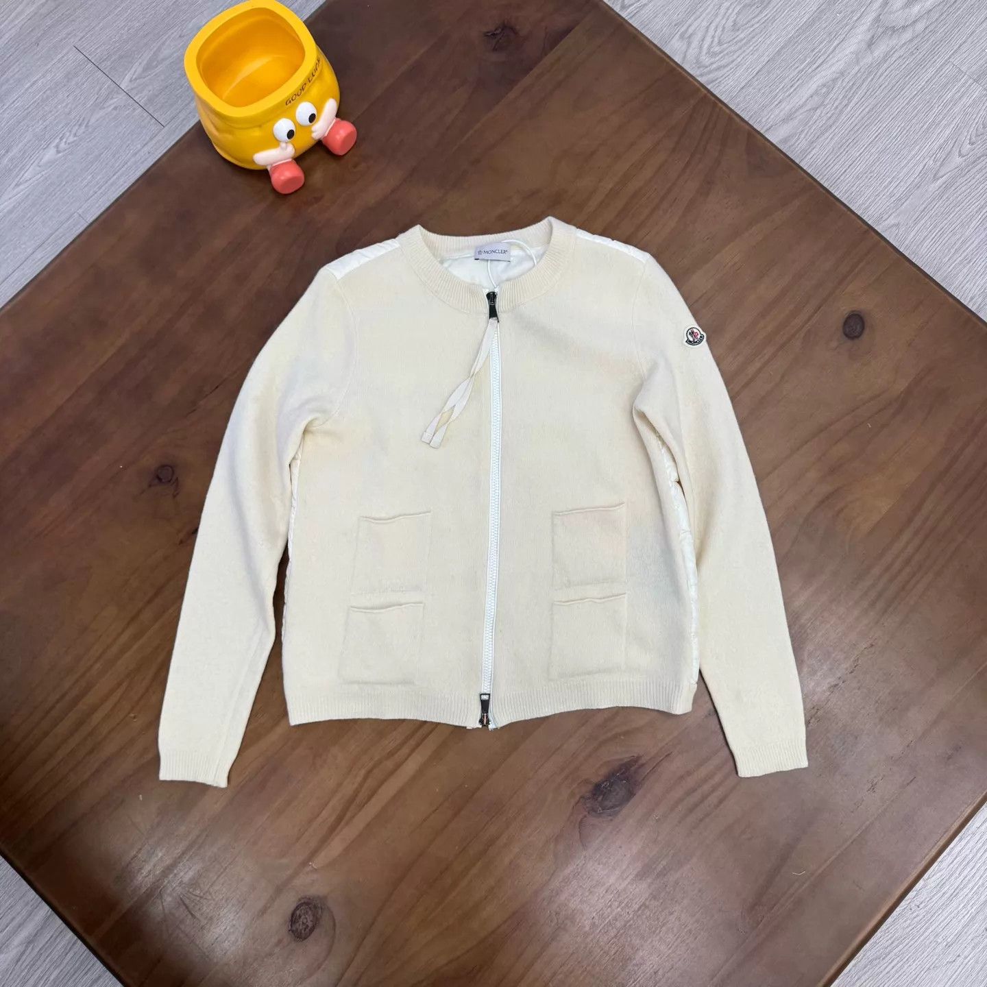 Moncler Moncler Double Pocket Knit-Cashmere Jacket M Size M / US 6-8 / IT 42-44 - 1 Thumbnail