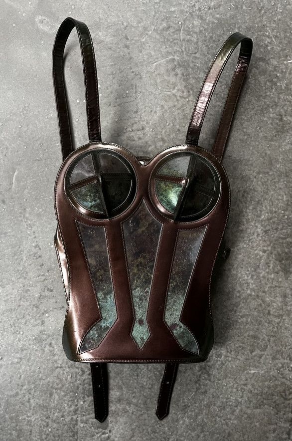 Jean Paul Gaultier Jean Paul Gaultier “Tamamushi” Iridescent Spine Backpack Size ONE SIZE - 1 Thumbnail