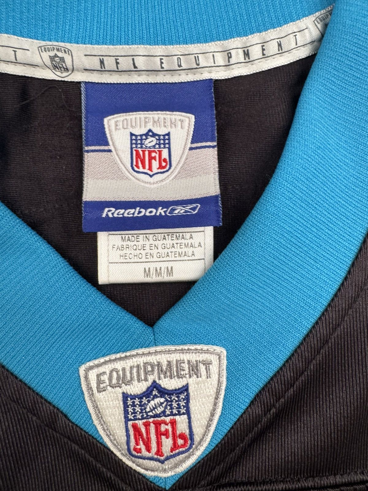 Reebok Stephen Davis #48 Carolina Panthers NFL Equipment Jersey Size US M / EU 48-50 / 2 - 4 Thumbnail
