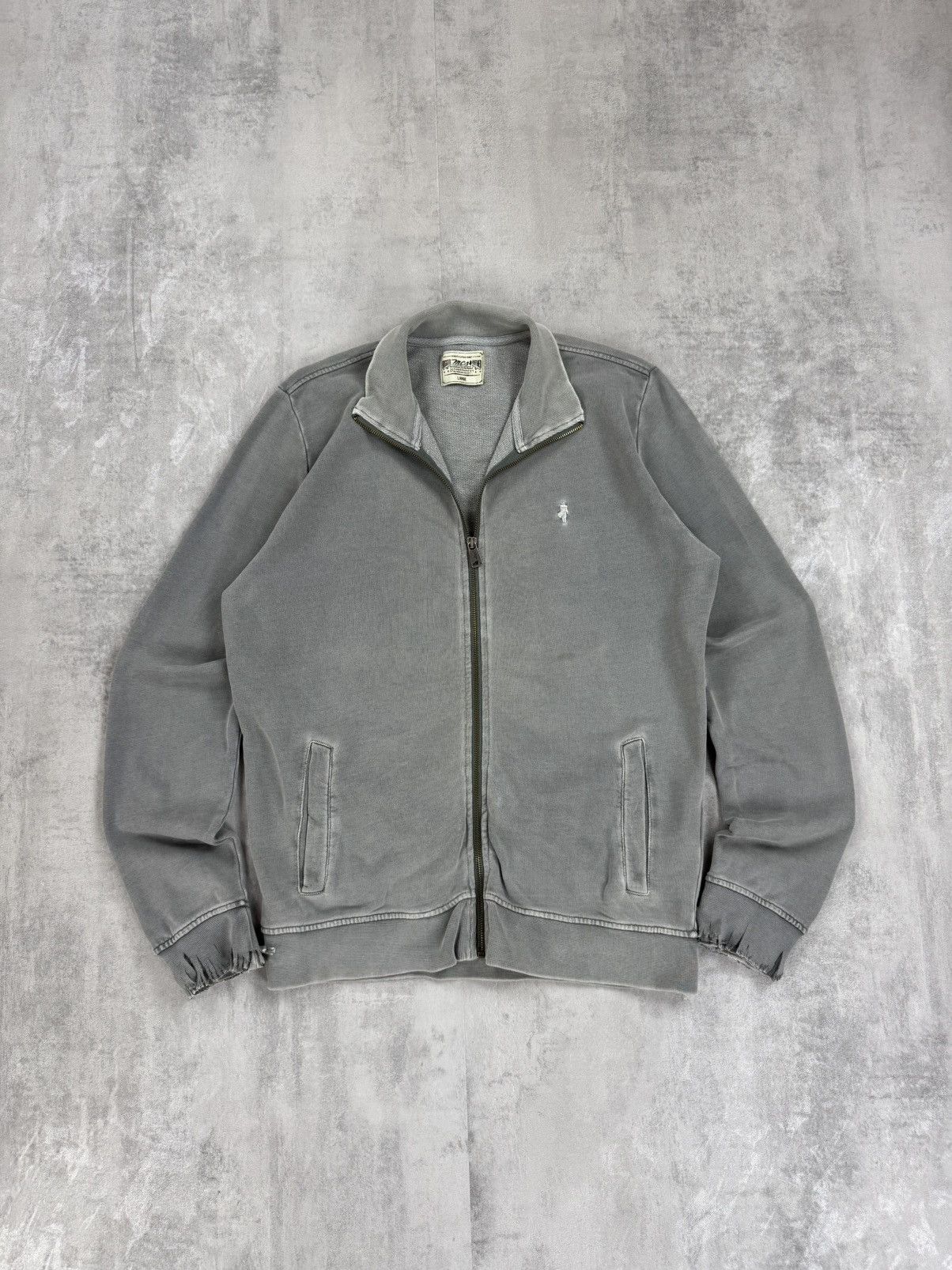 Vintage Marlboro Classics Vintage washed grey cardigan full zip Size US L / EU 52-54 / 3 - 13 Thumbnail