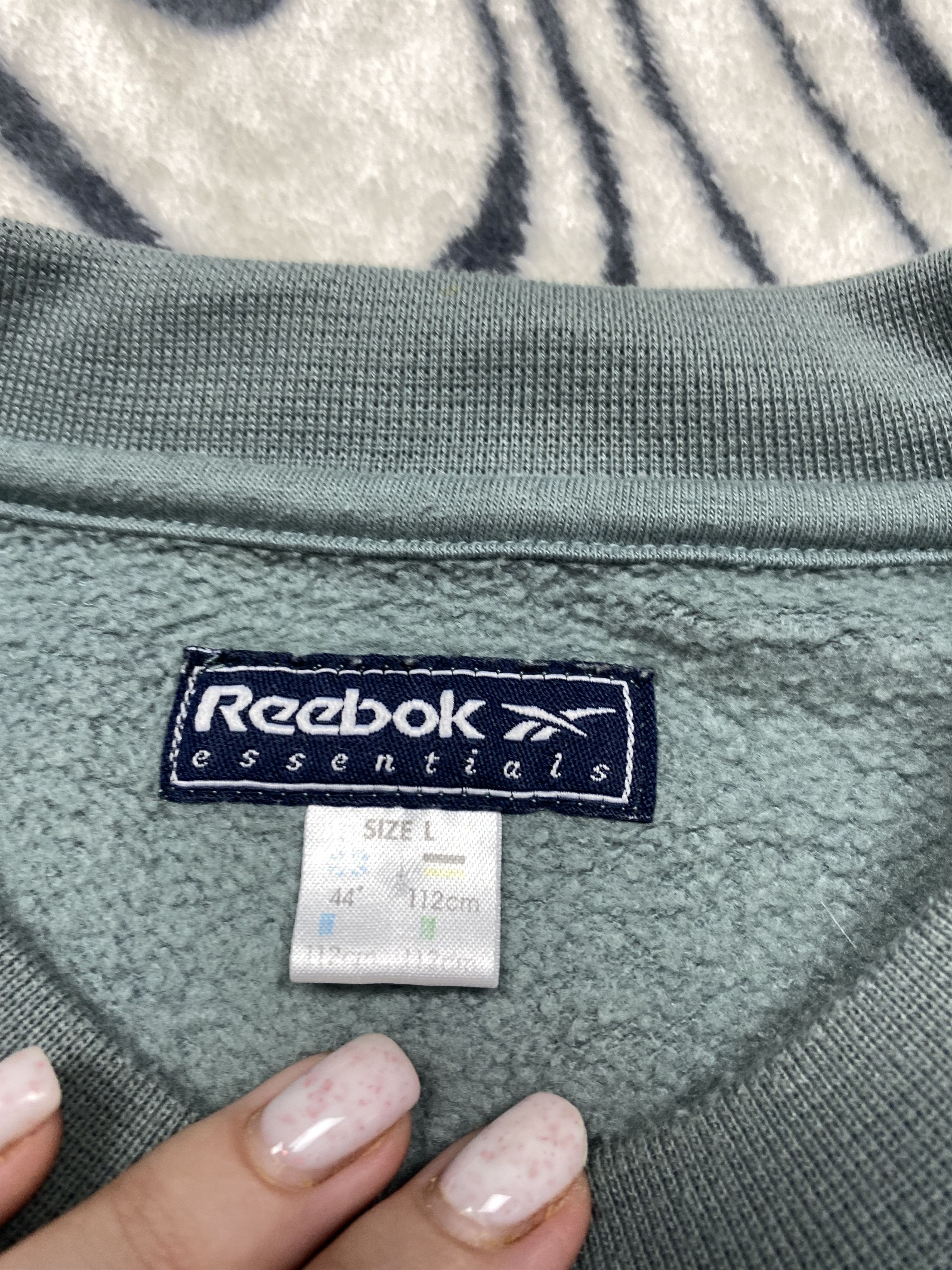 Reebok Reebok 90s Vintage Mens Sweatshirt Size US L / EU 52-54 / 3 - 5 Thumbnail