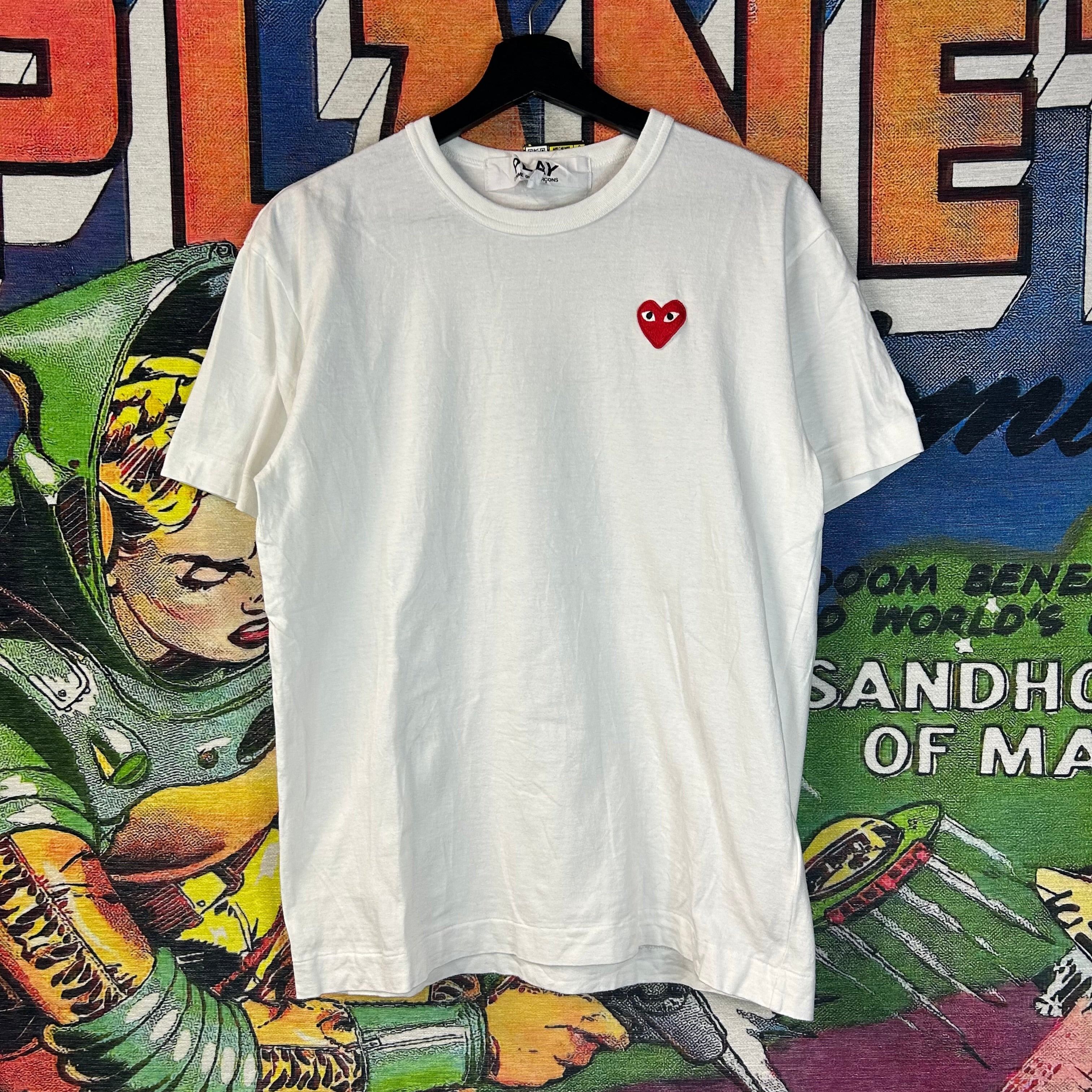 Comme des Garcons PLAY Comme des Garçons PLAY Heart Tee Size Large Size US L / EU 52-54 / 3 - 1 Thumbnail