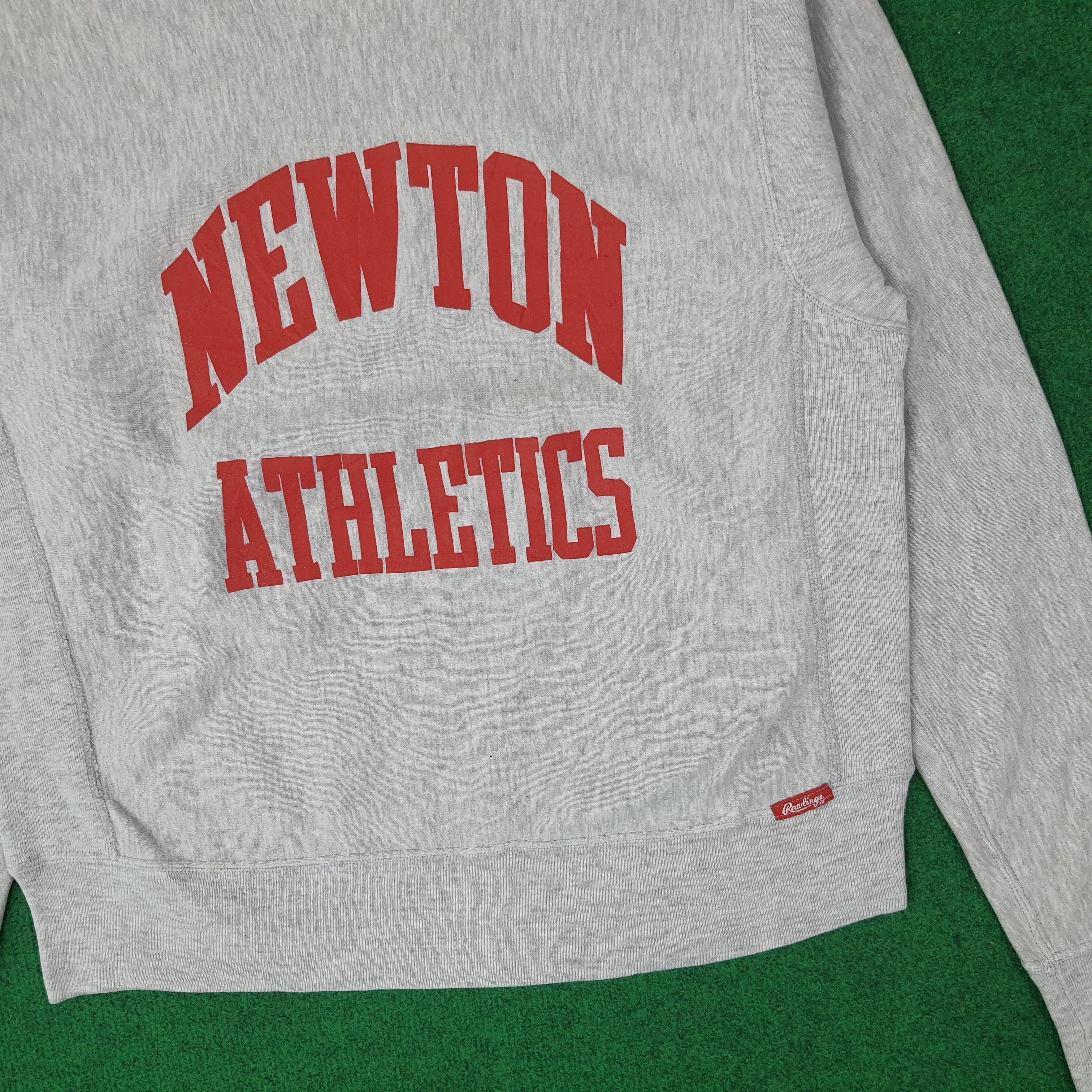 Vintage Vintage Rawlings Newton Athletics USA Sweatshirt C225N2 Size US L / EU 52-54 / 3 - 2 Thumbnail