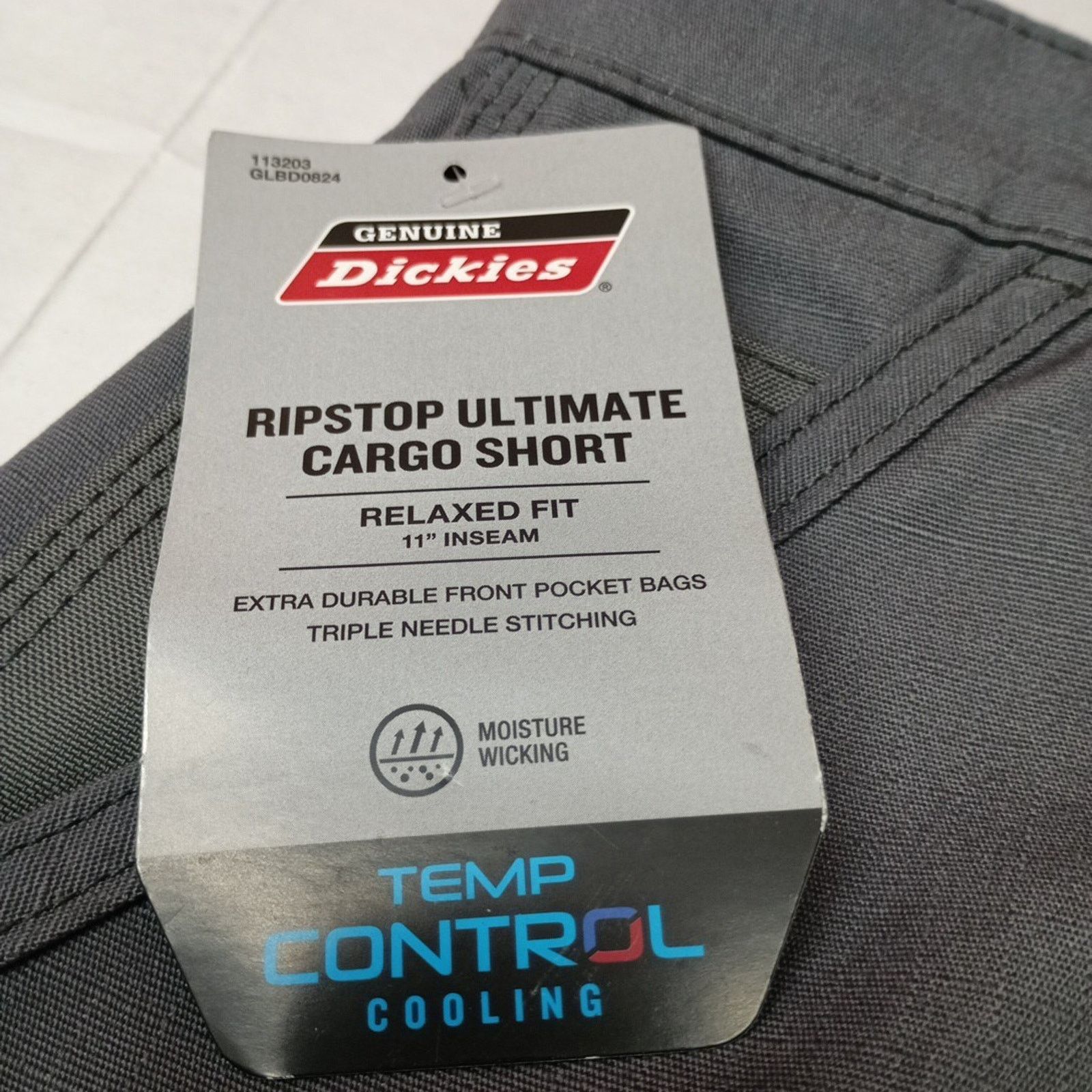 Dickies Dickies Ultimate Ripstop Cargo Shorts Men’s Size 40 Gray Size US 40 / EU 56 - 2 Thumbnail