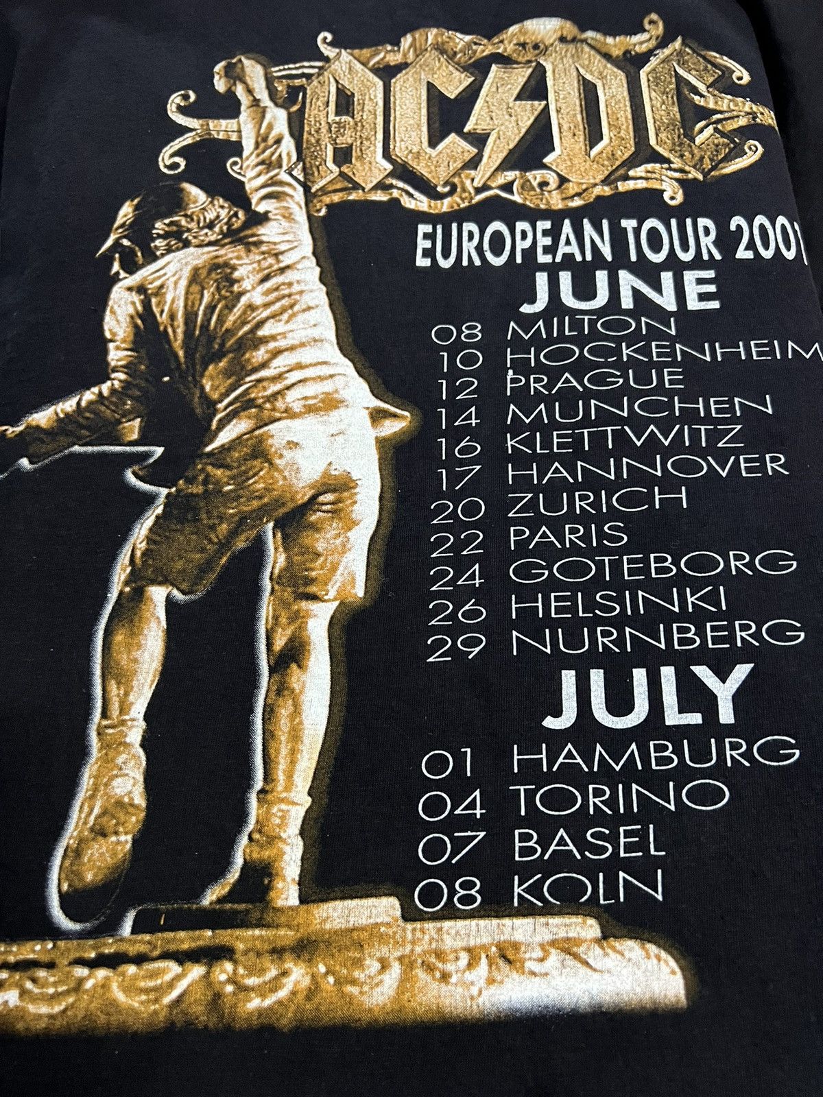 AC/DC × Vintage Acdc 90s Size US M / EU 48-50 / 2 - 7 Thumbnail
