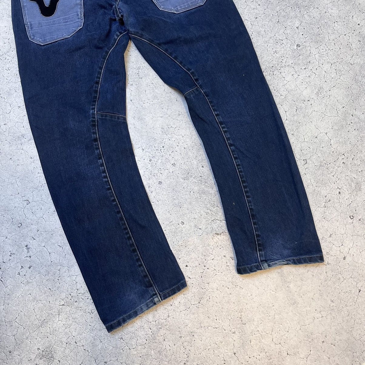 Evisu × Japanese Brand Vintage VOl Jeans Evisu Style Distressed Denim Japan Y2K Size US 32 / EU 48 - 8 Thumbnail